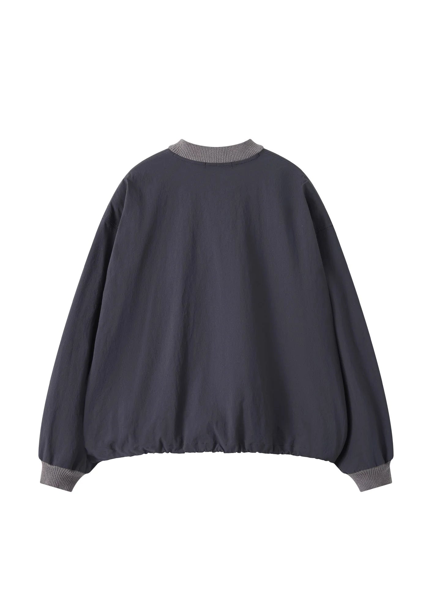 ORGANIC EMOTION Water-Repellent LOGO Embroidered Drawstring Sweatshirt