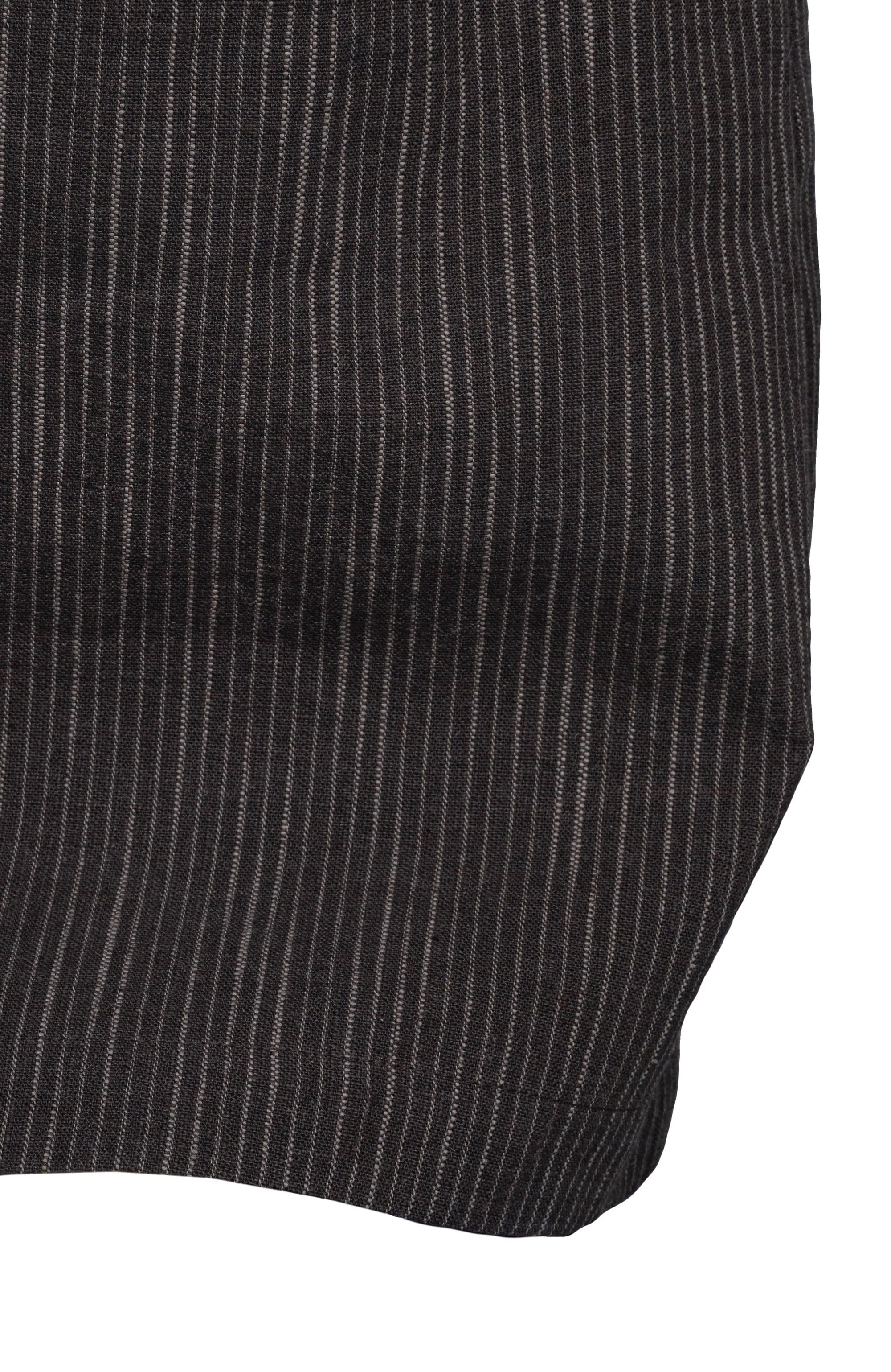 CATSSTAC Striped Double-Pleat Trousers
