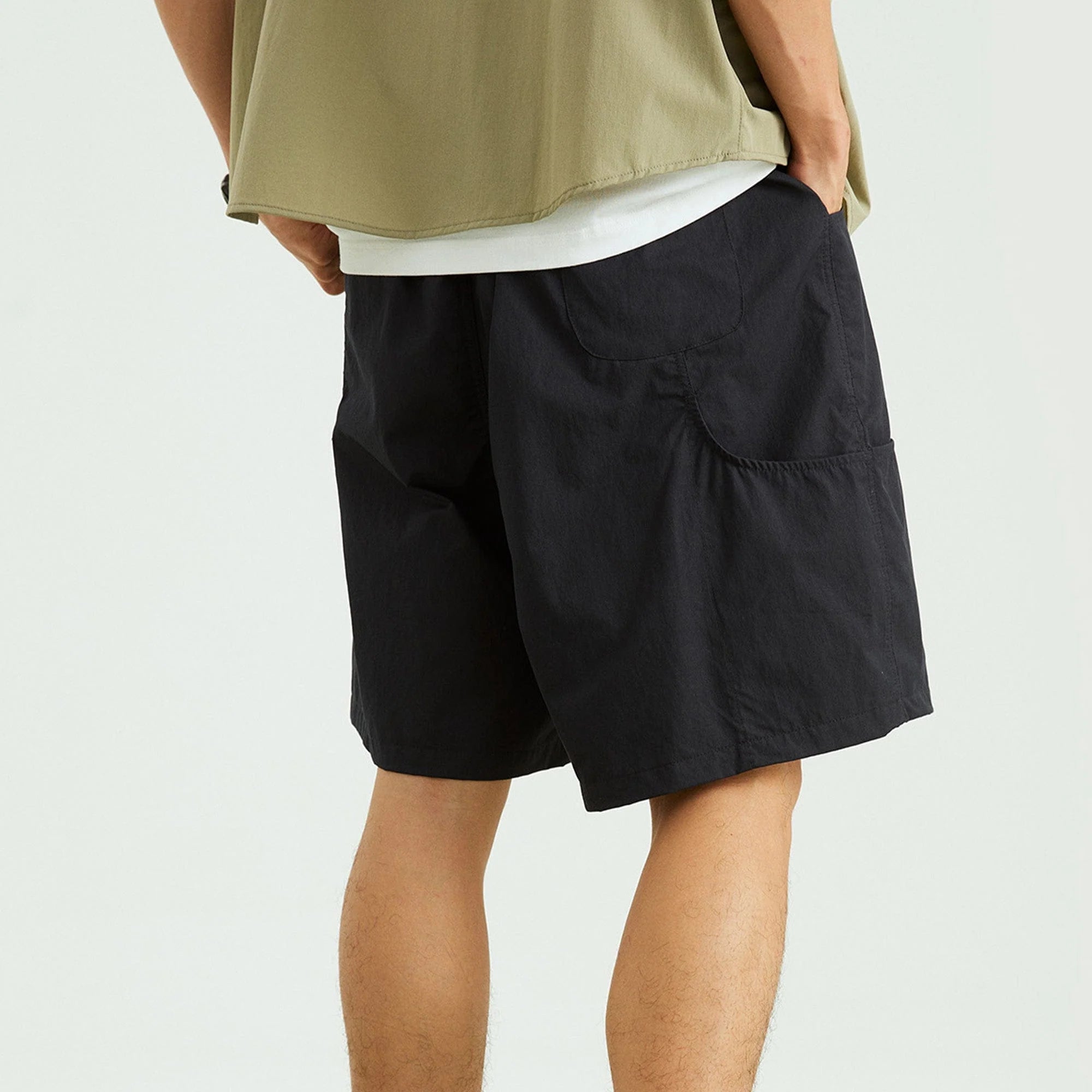 ONADAILYBASIS Layered Pocket Quick-Dry Outdoor Shorts