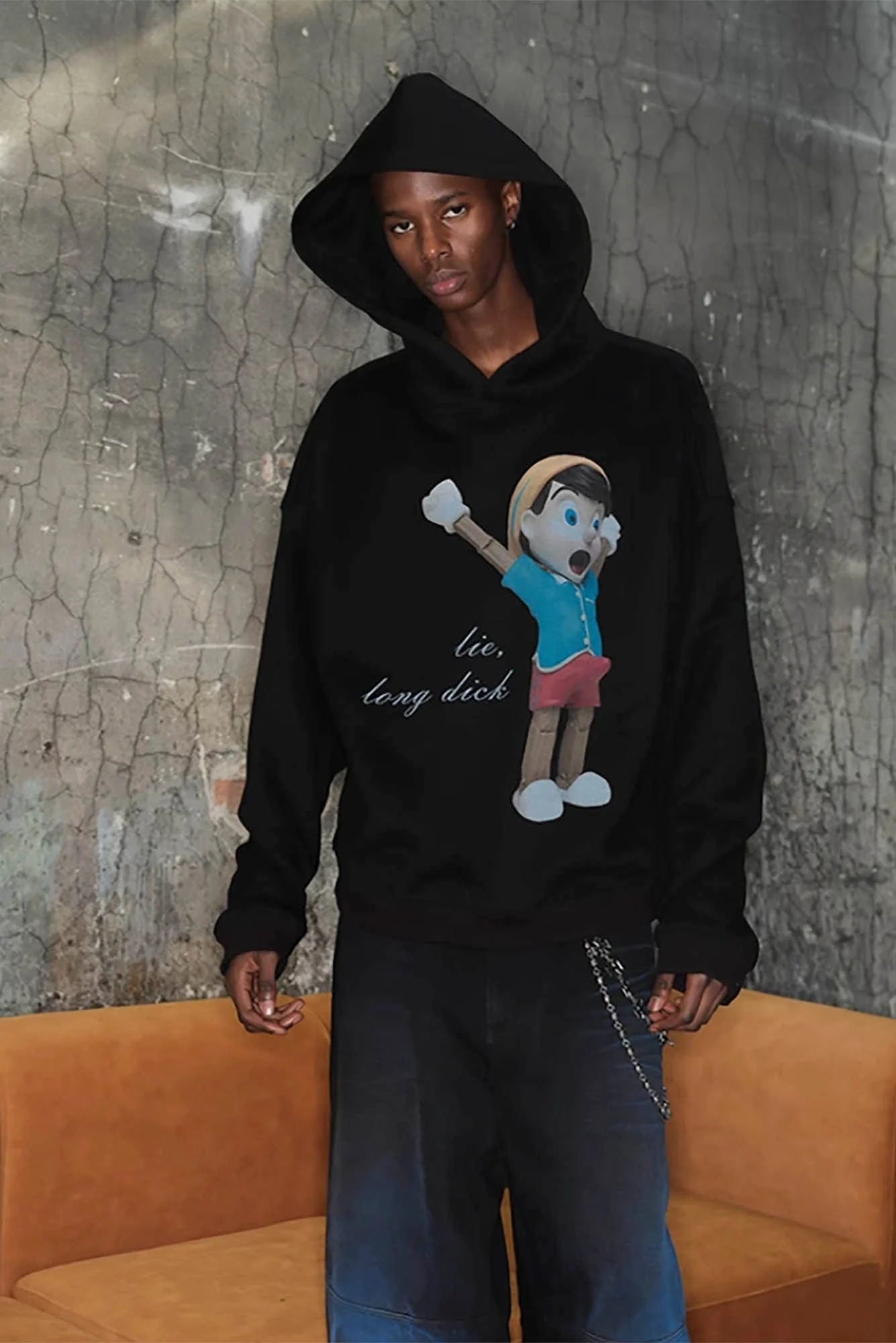 TRIANGLE PROJECT Pinocchio Graphics Hoodie