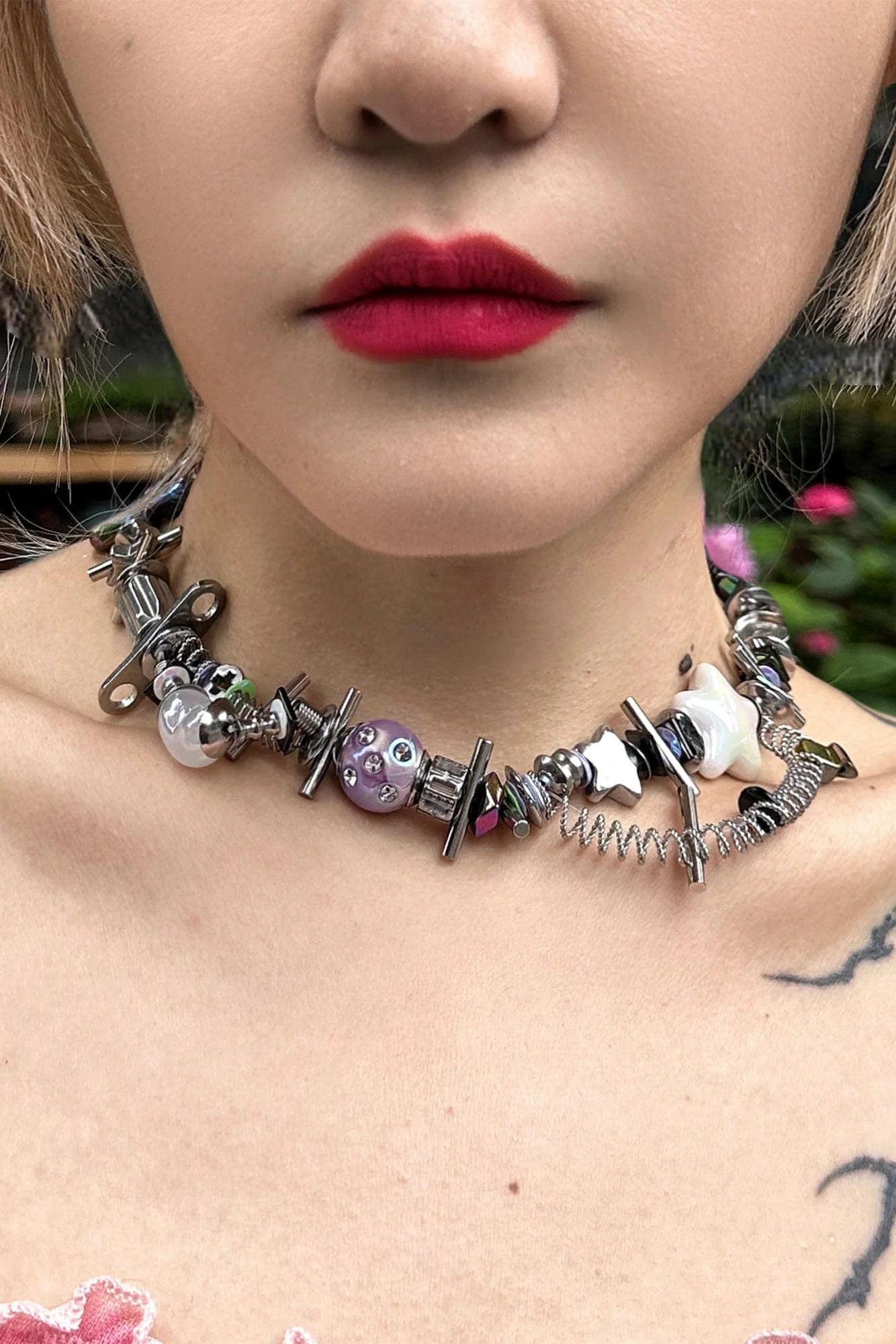 ILLUSORY Time Machine Coil-Link Necklace