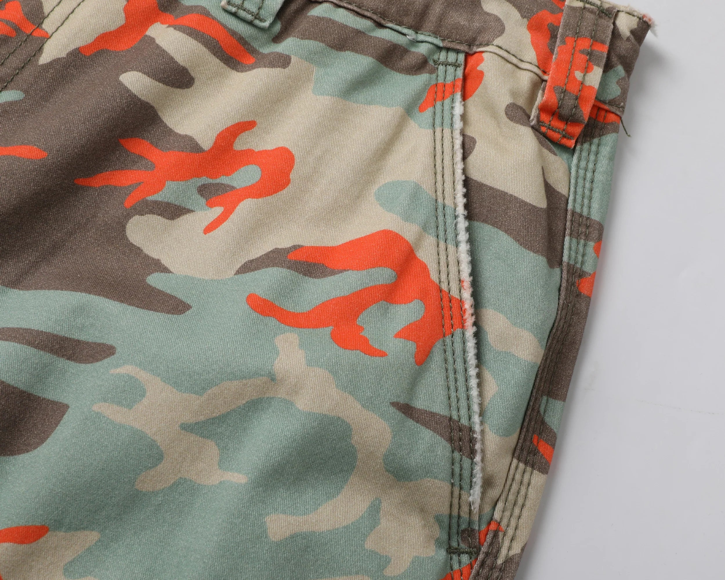STEEPC Camo Wide-Leg Cargo Pants