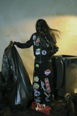 PCCVISION Meme Graphics Wide-Leg Pants