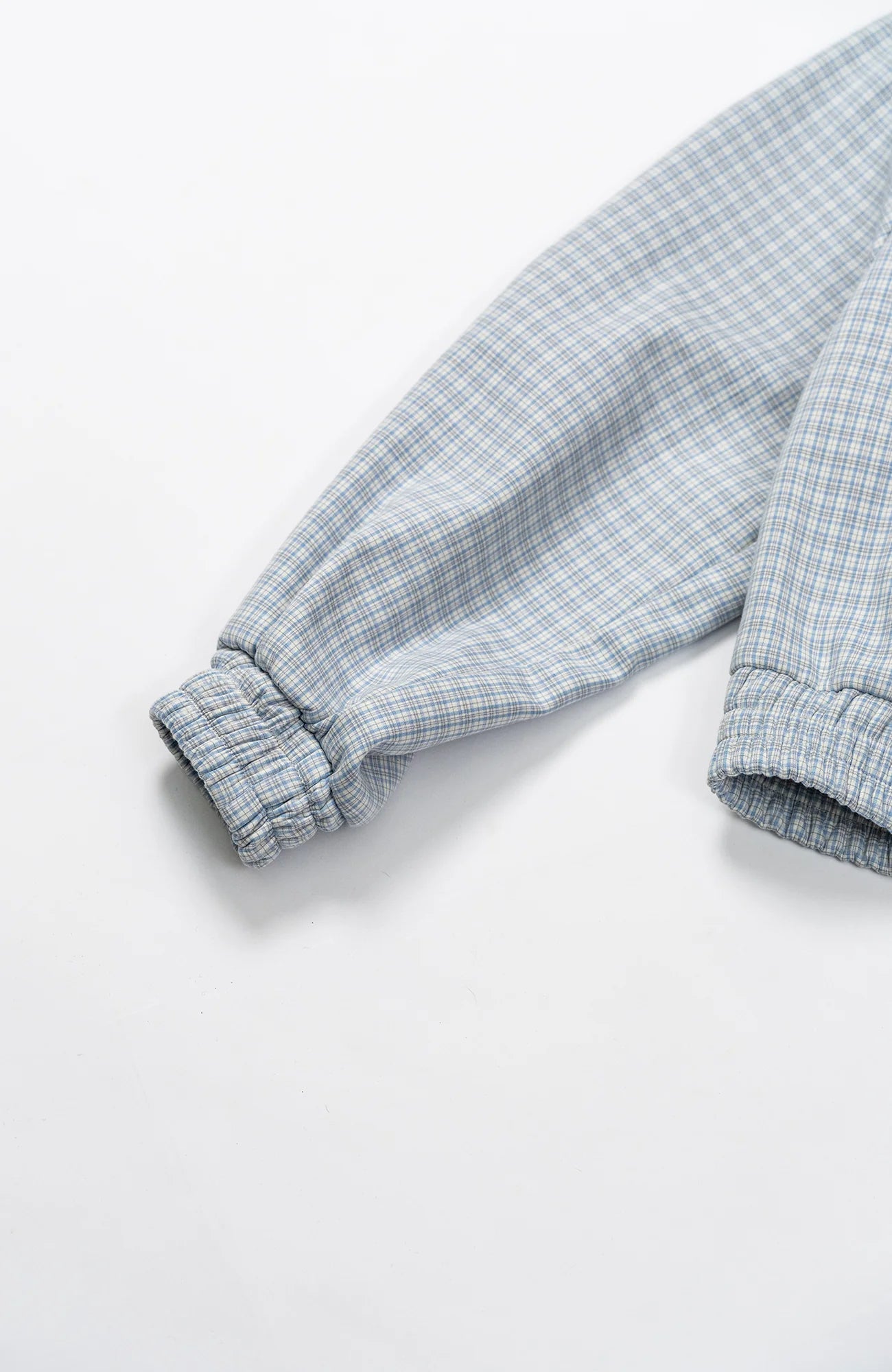 KADAKADA Double-Layer Collar Reversible Plaid Jacket