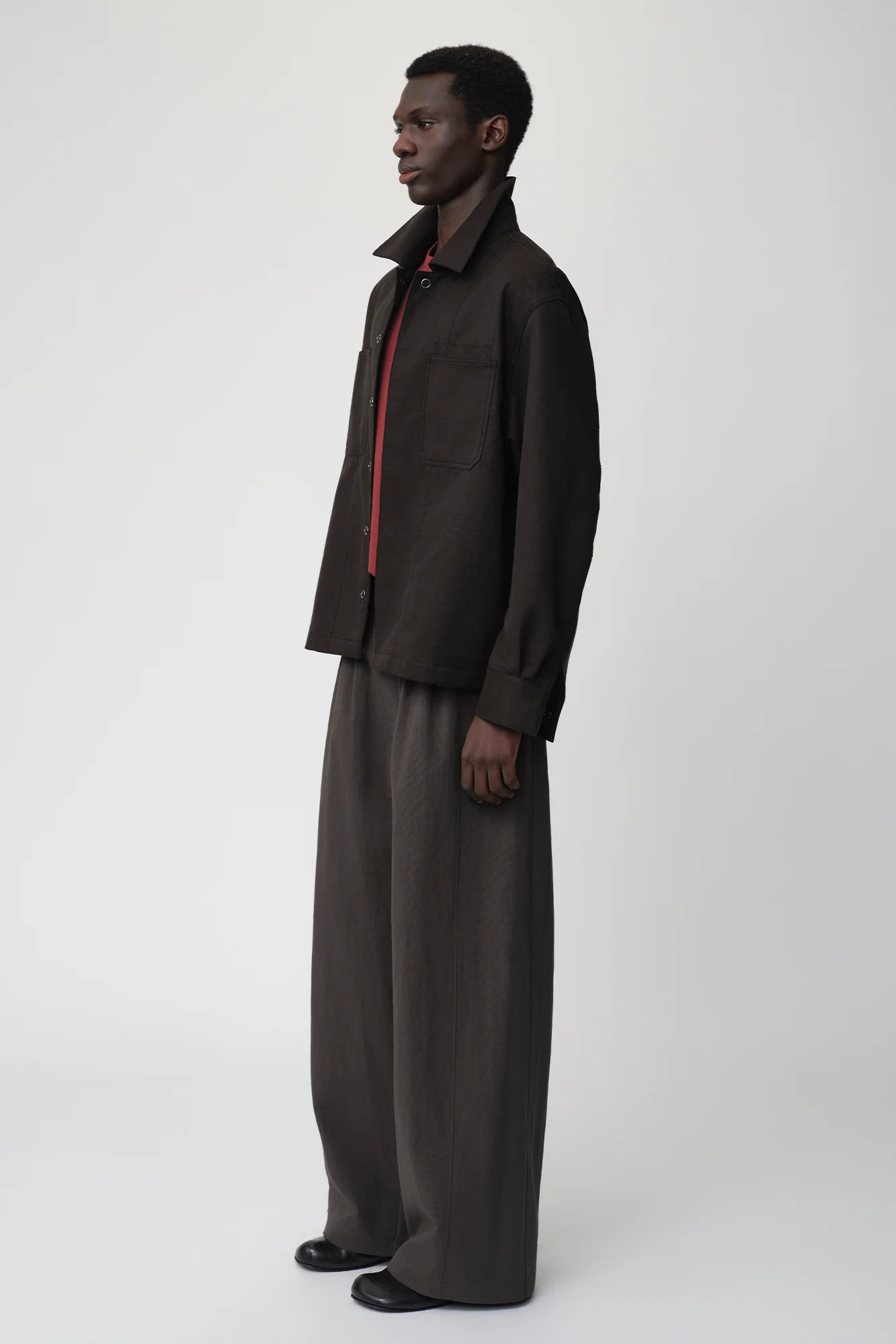 OPICLOTH Cotton-Blend Patch-Pocket Jacket