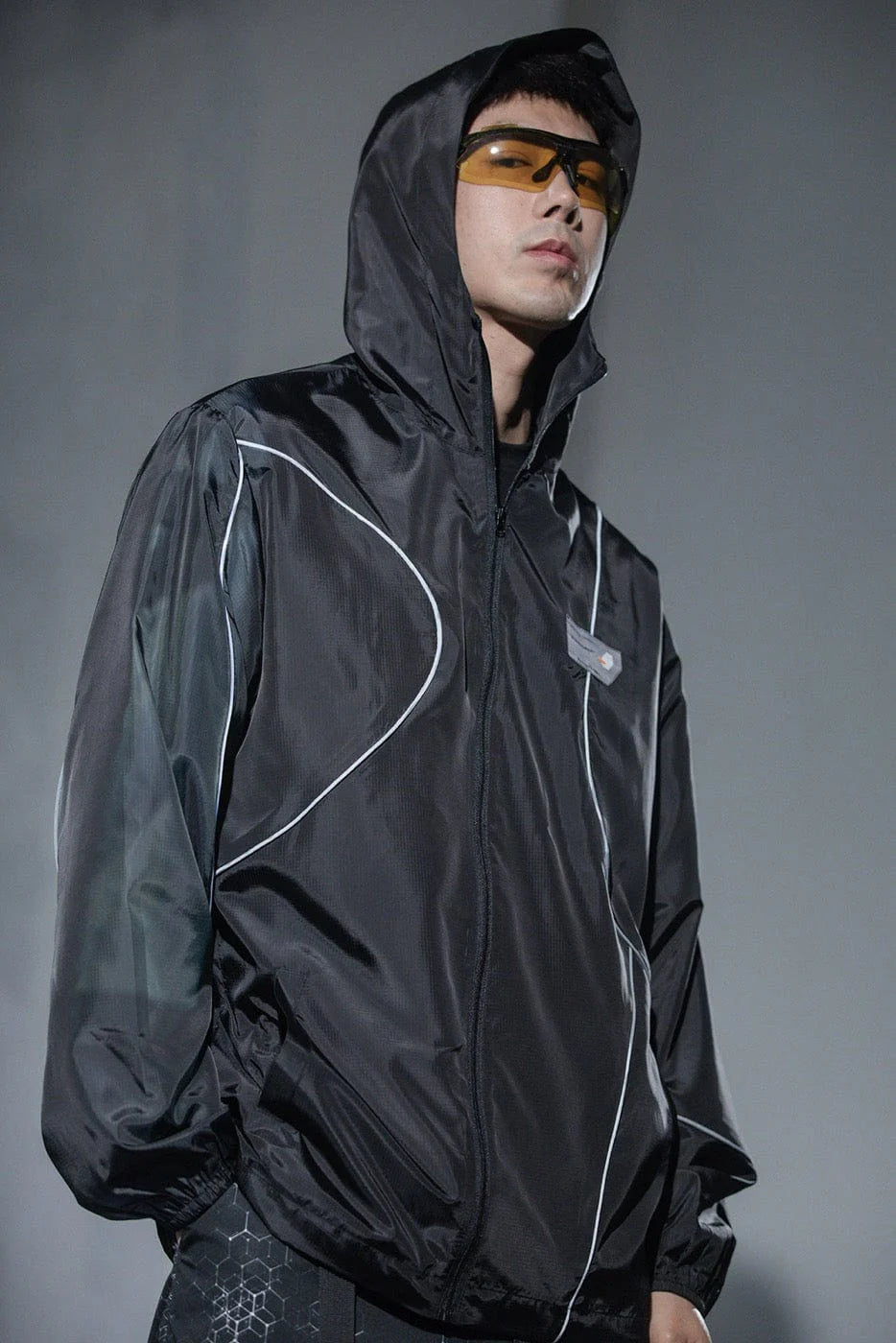 ENSHADOWER Modern Reflective Stripes Jacket