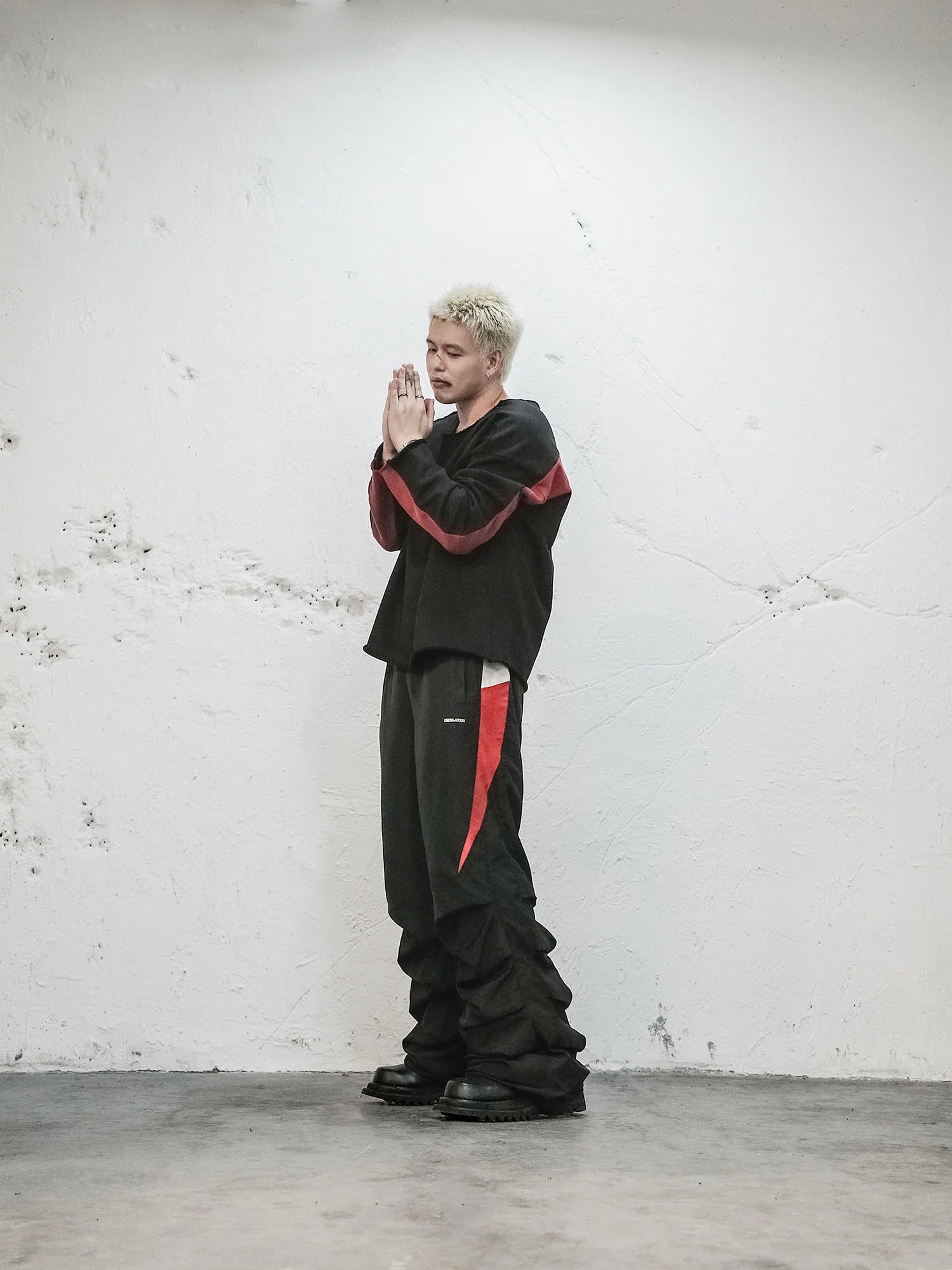 UNDERWATER Bloodfang Ruched Oversized Sweatpants