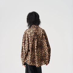 EPIC POETRY Leopard Cuban Shirt