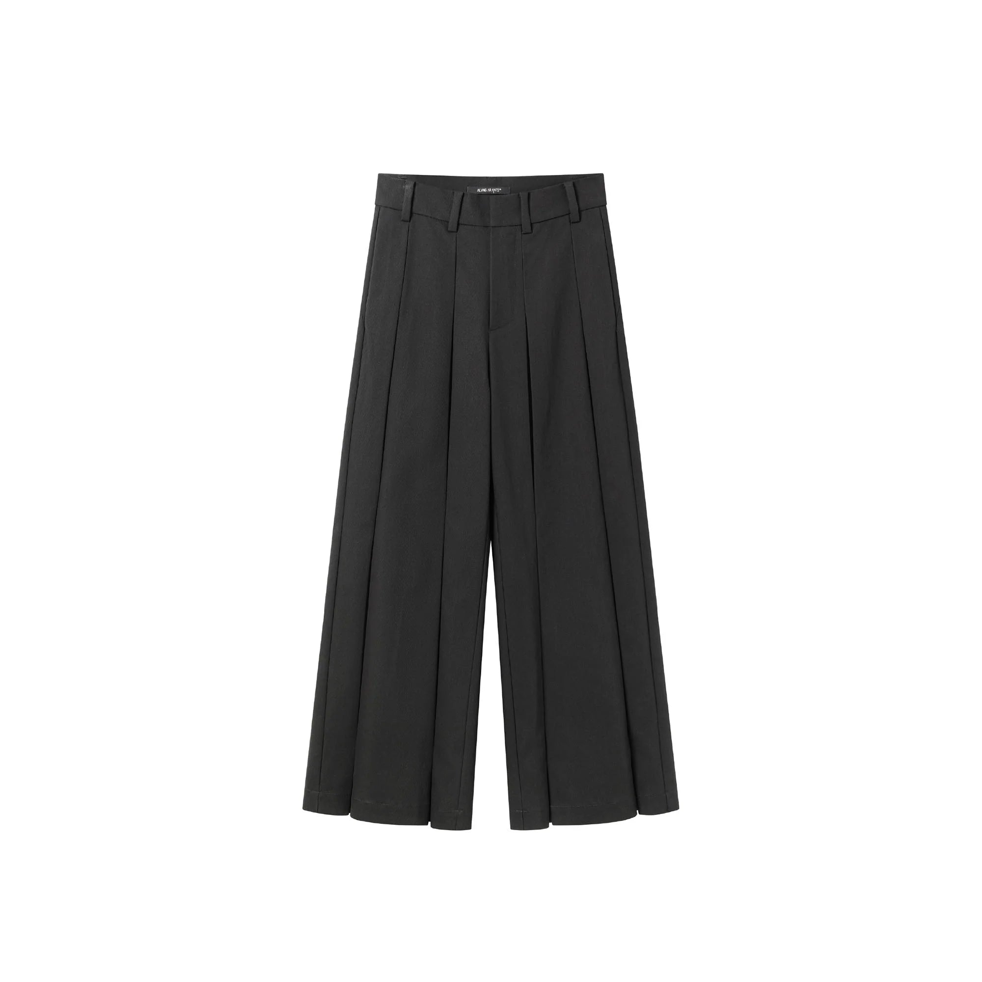 ALVNG AR ANTS Double Pleat Panel Wide-Leg Trousers