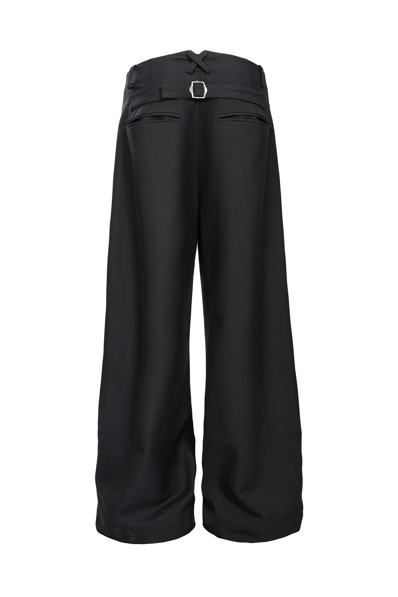 CATSSTAC Classic Pleated Wide-Leg Trousers