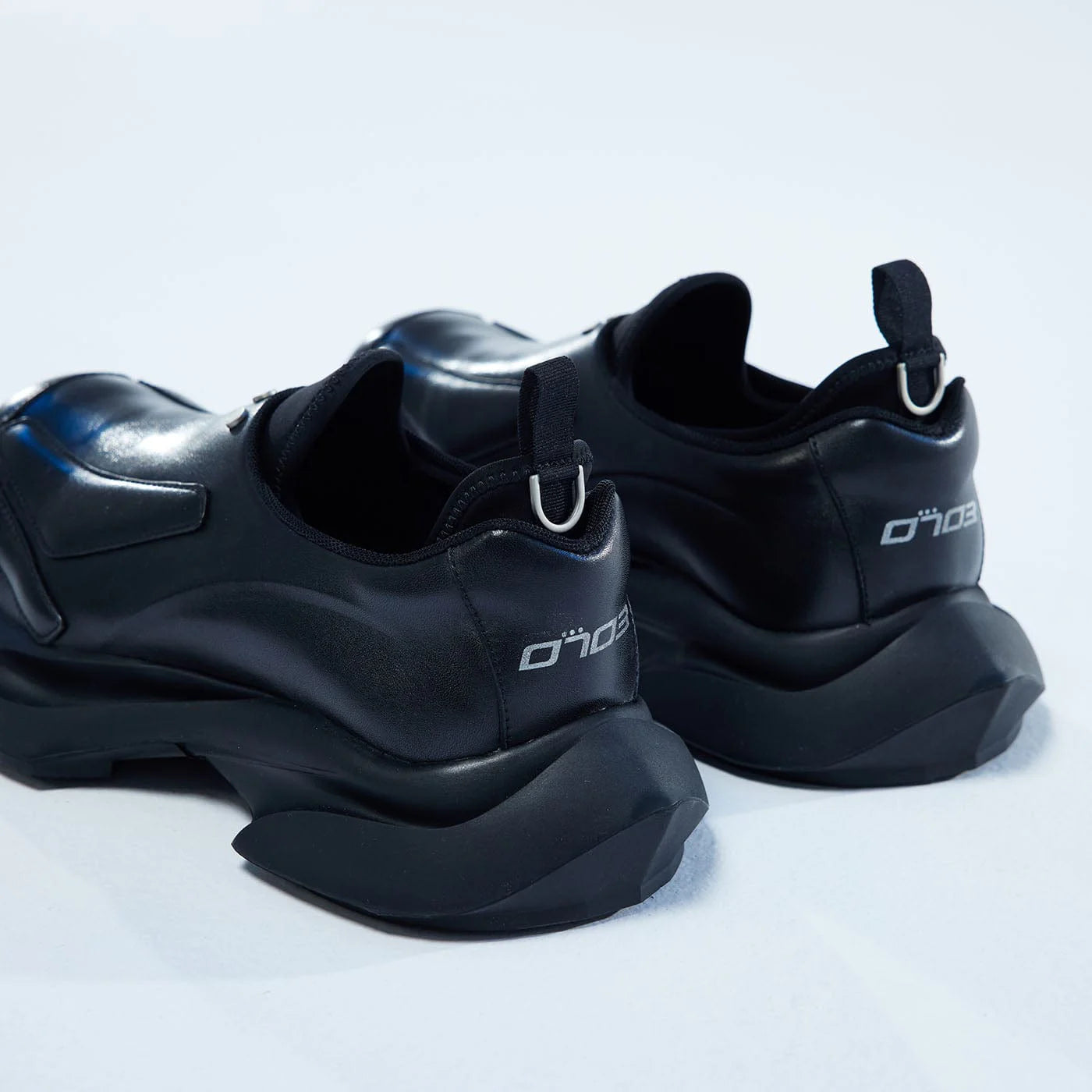 WHISTLEHUNTER x Oto3 Logo Derby Shoes