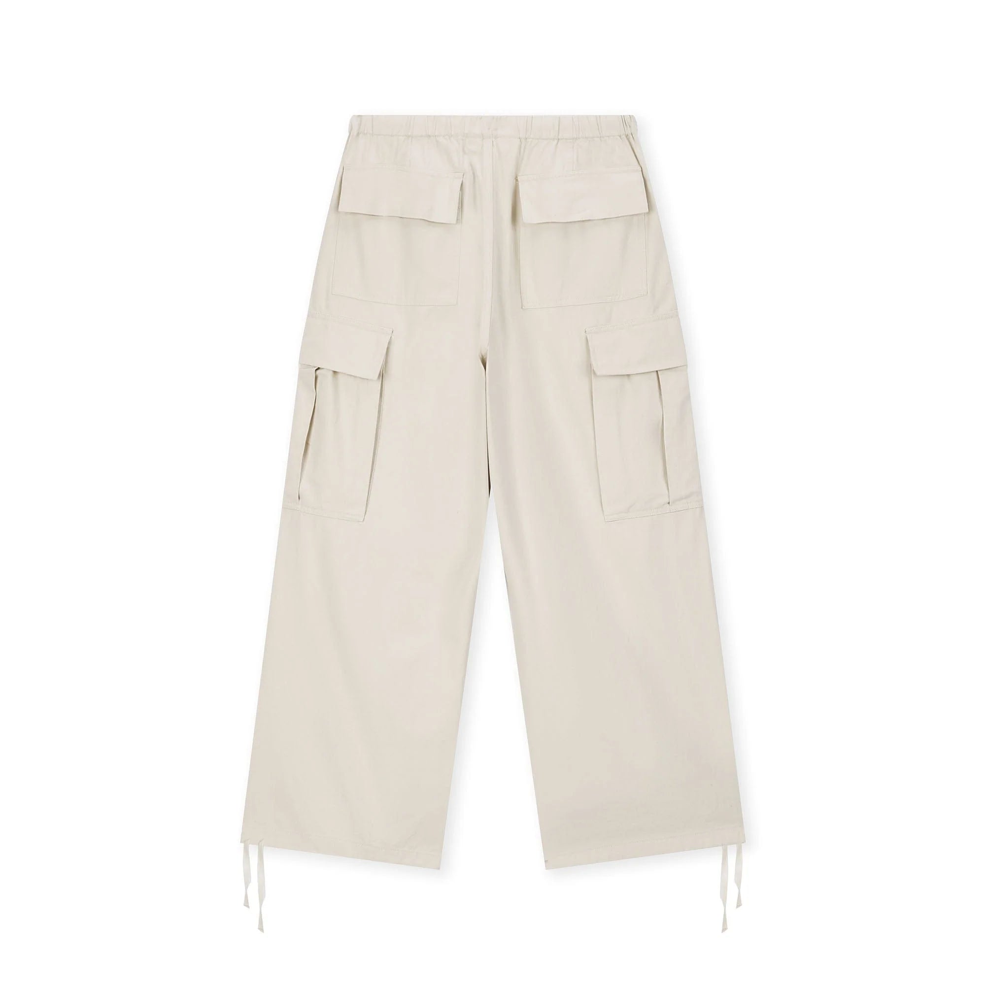 BONELESS Pleated Big Pocket Drawstring Cargo