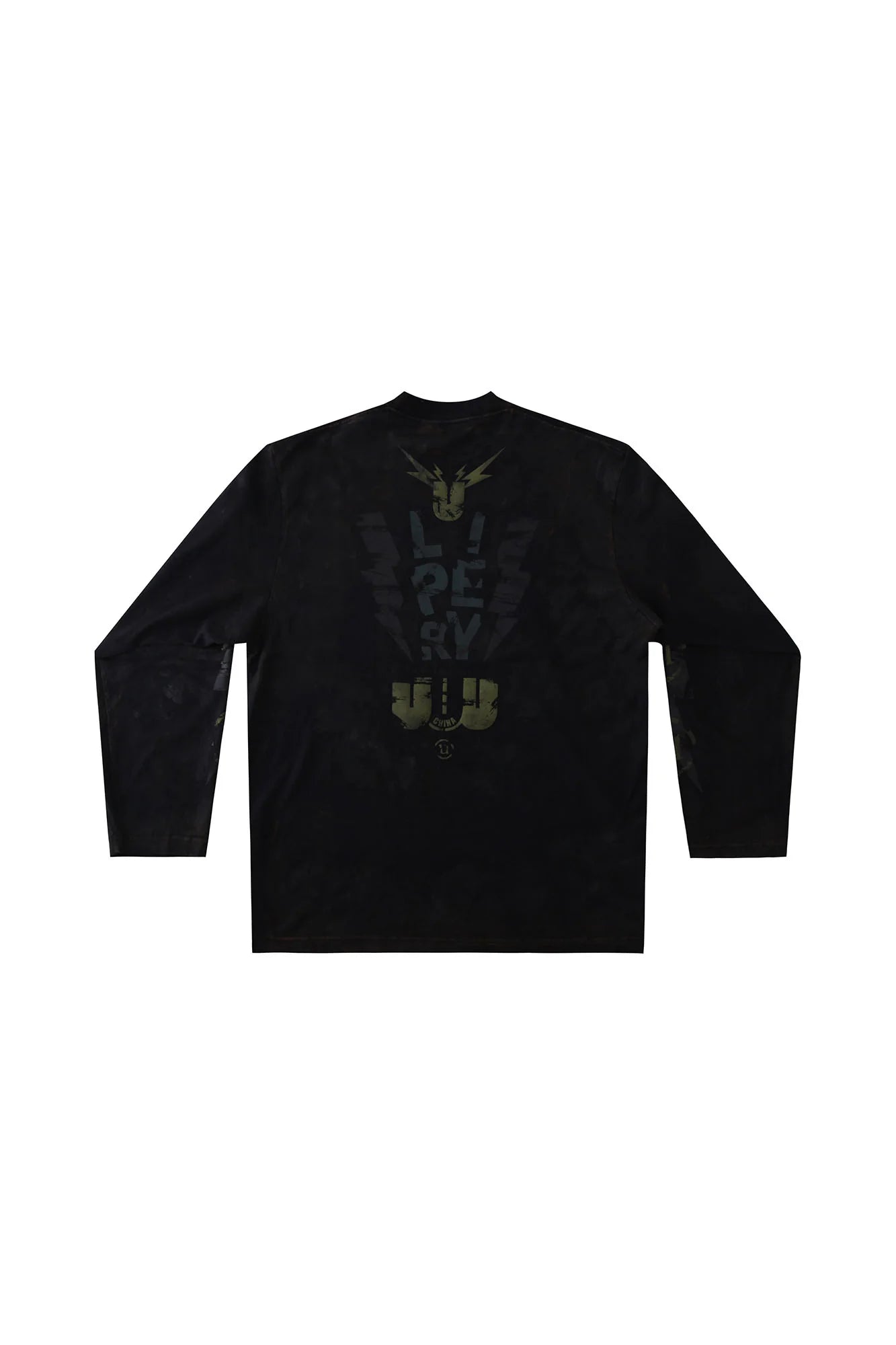 ULIPERY Rammstein Forehead Spike Long Sleeve Tee