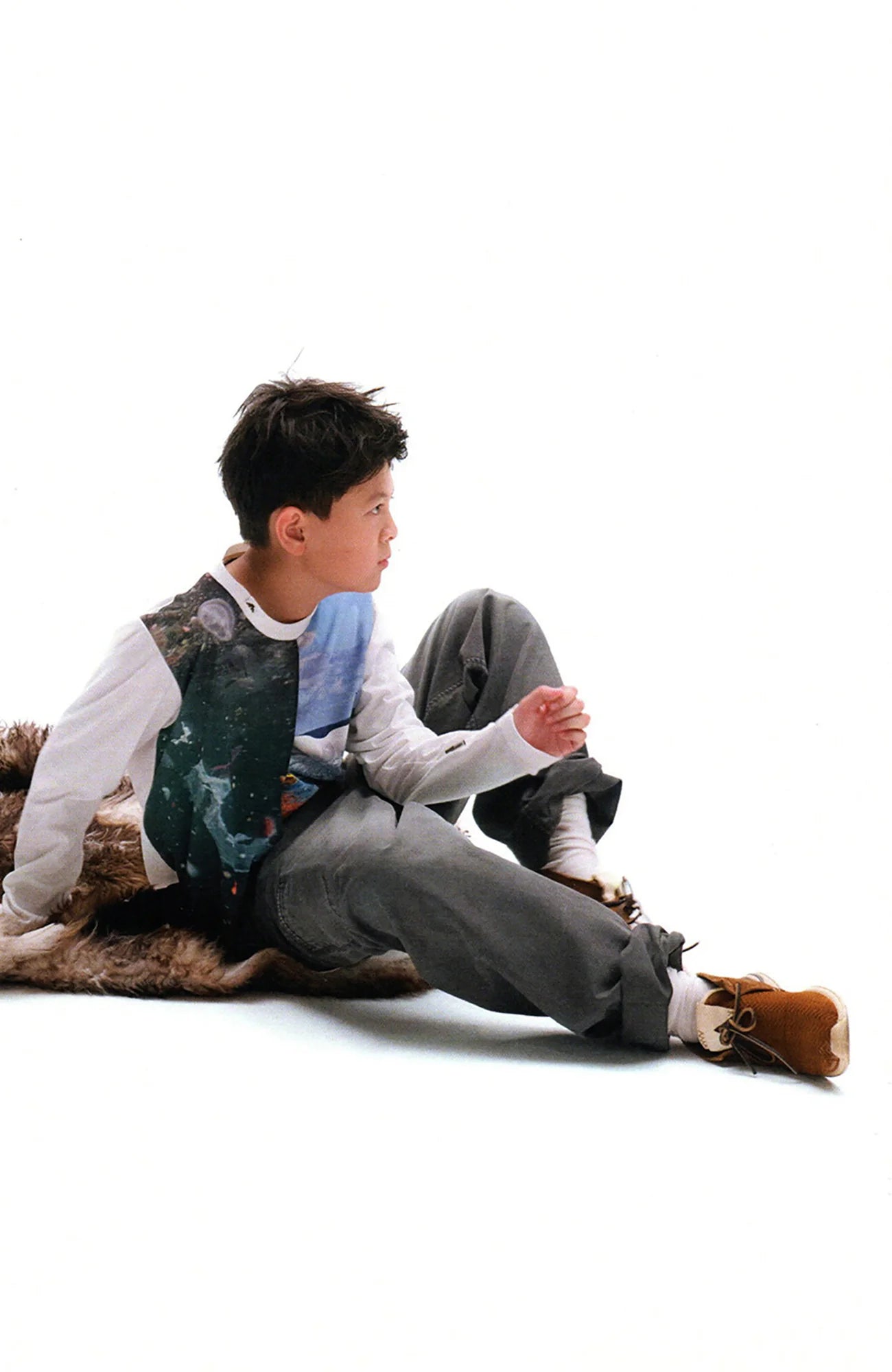 URBAN+FOREST Back-Strapped Washed Pants