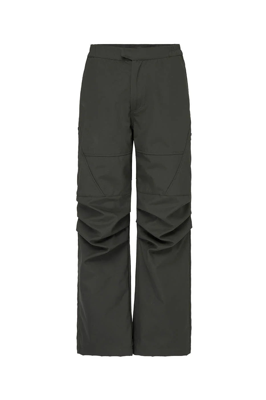 F2CE Deconstructed Crinkled Zipper Pants