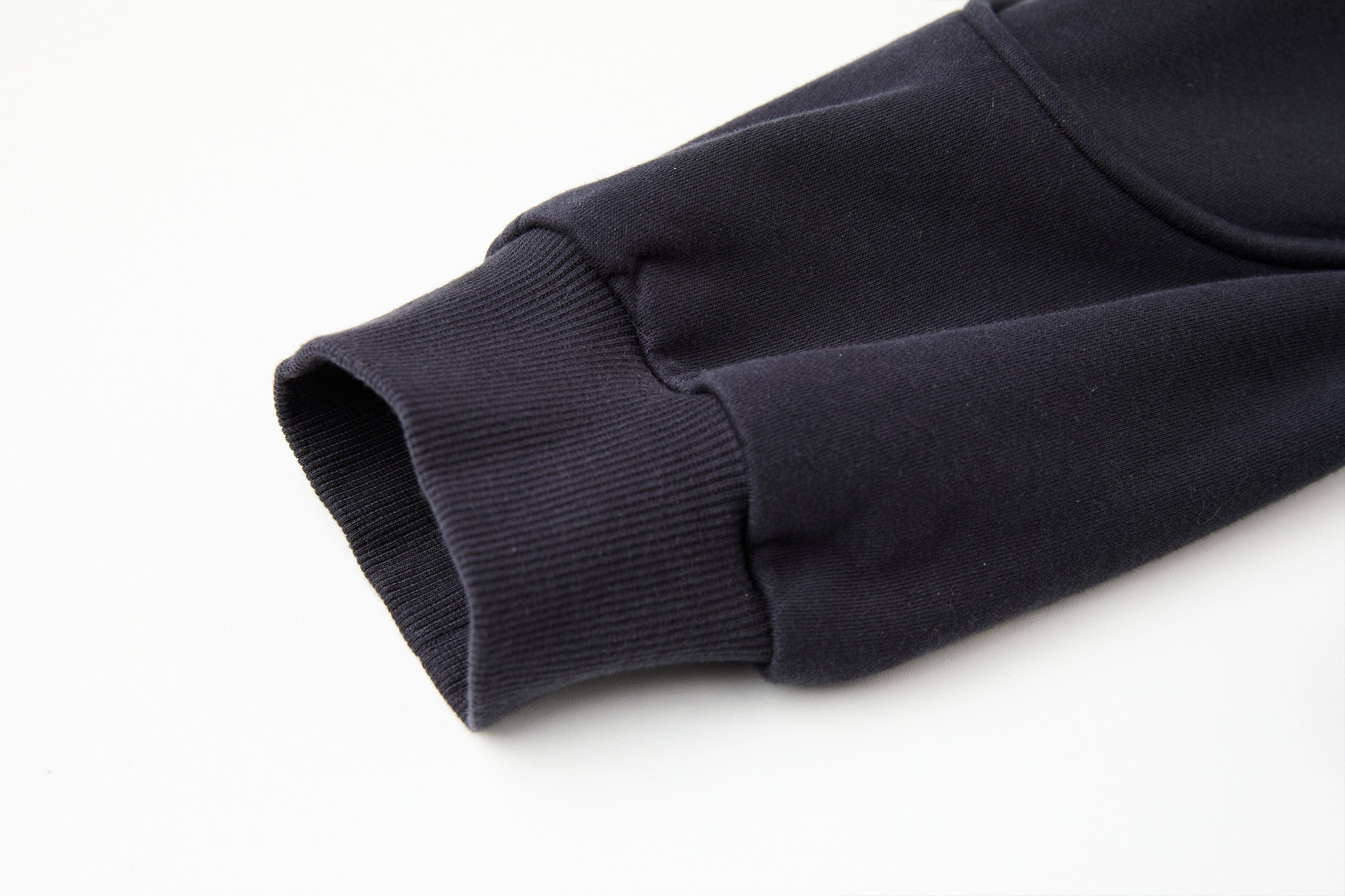 ORGANIC EMOTION Curved Panel Drawstring-Hem Zip-Up Hoodie