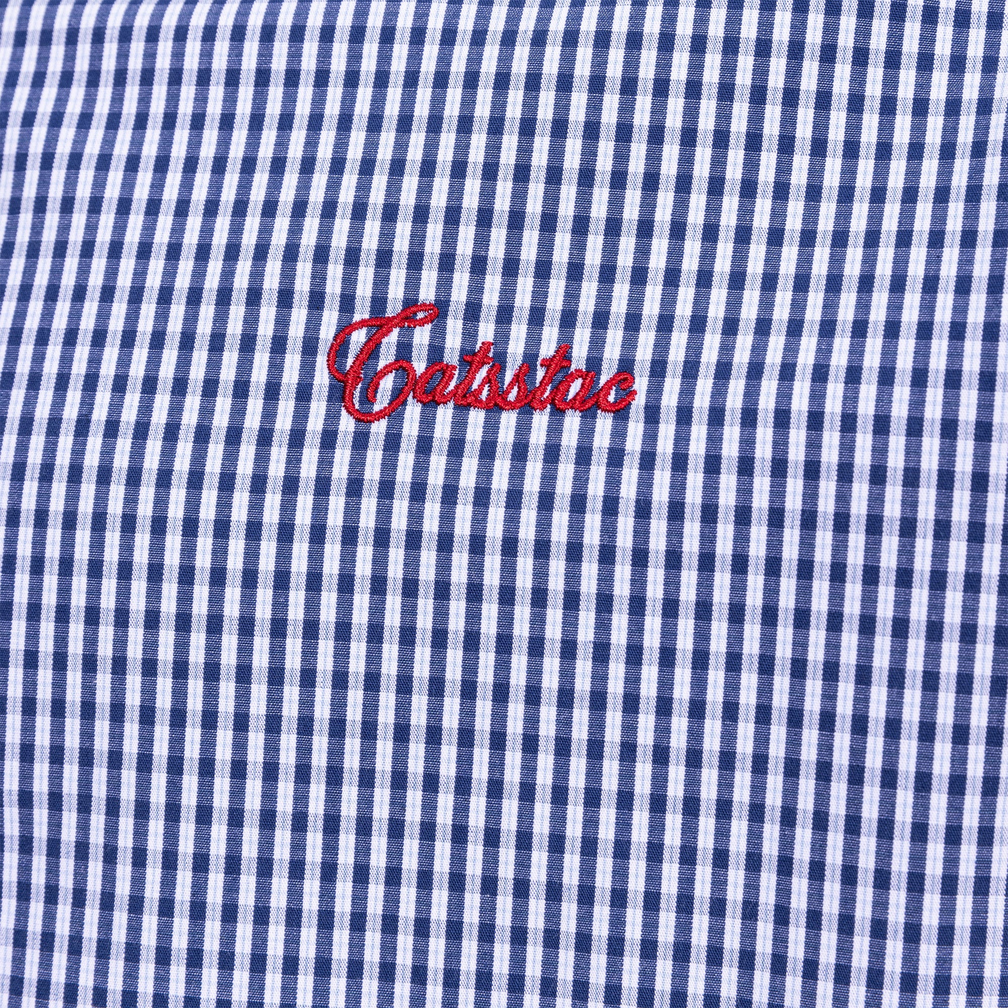 CATSSTAC Essential Gingham Embroidered Shirt