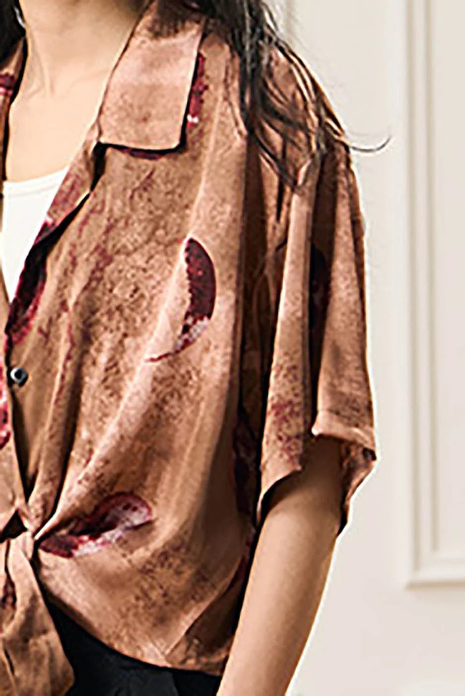 EPIC POETRY Planetary Full-Print Half Shirt