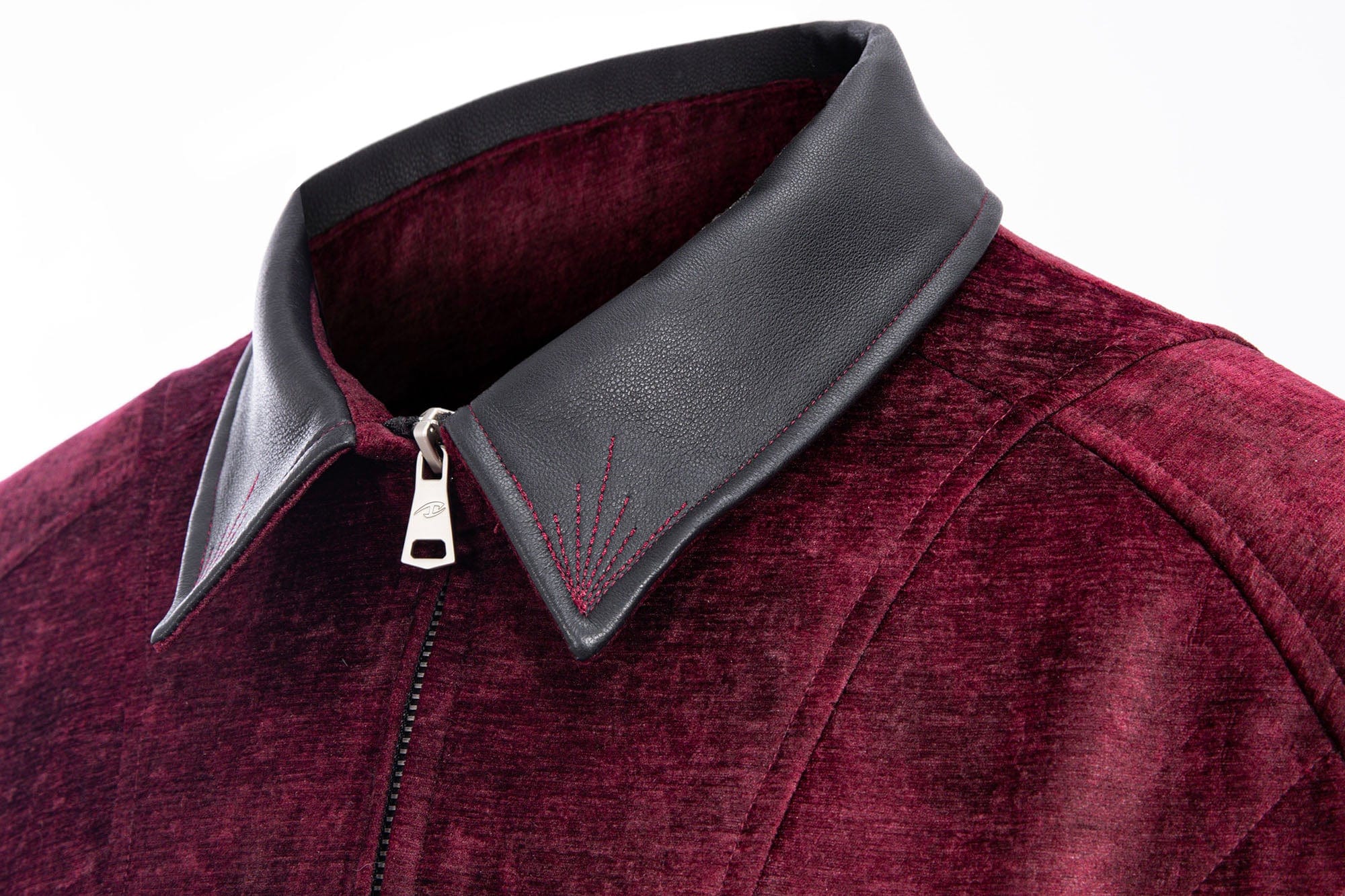 CATSSTAC Velvet Leather-Collar Elastic Jacket