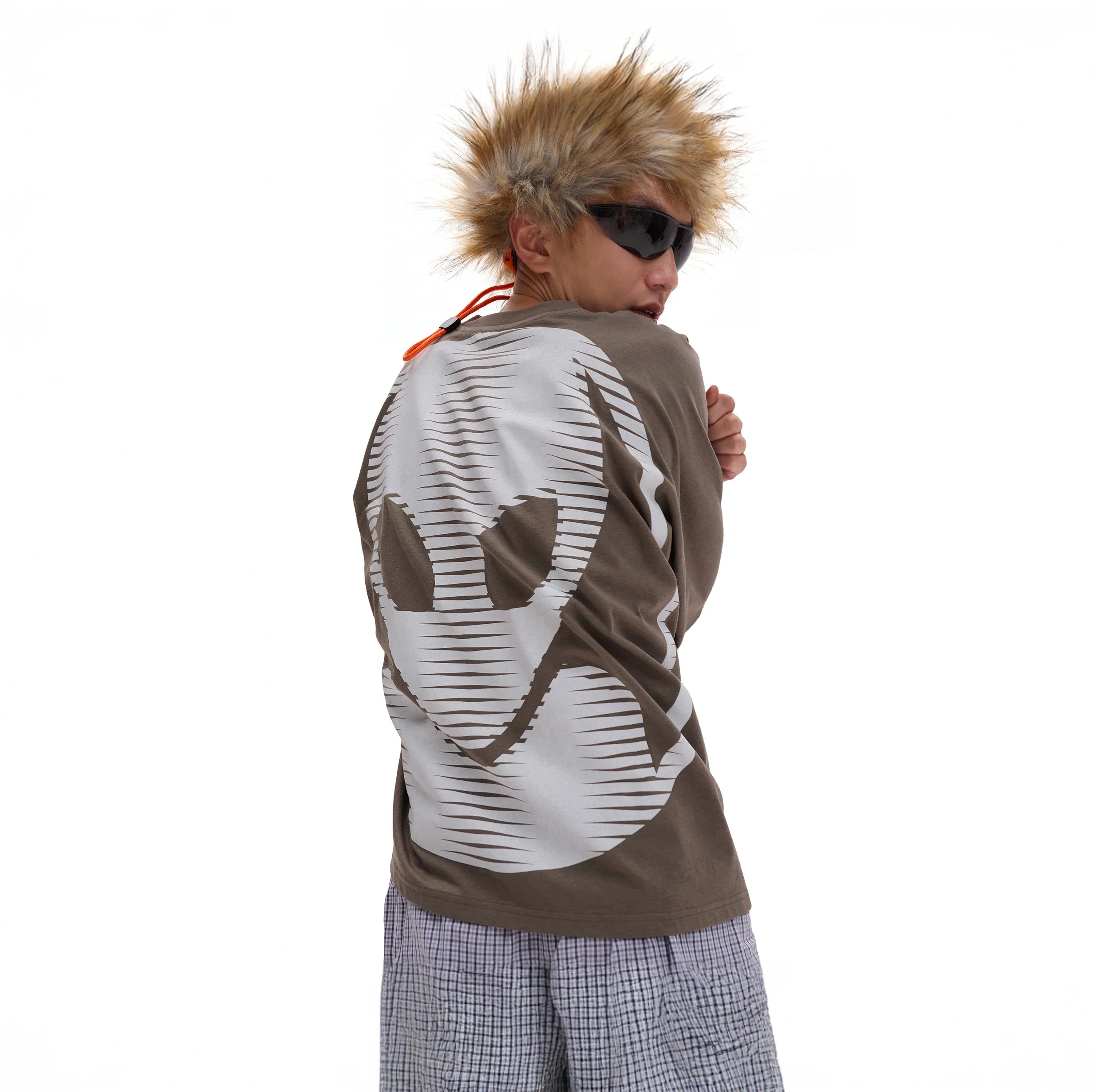 URBAN+FOREST Alien Graphic Long Sleeve Tee