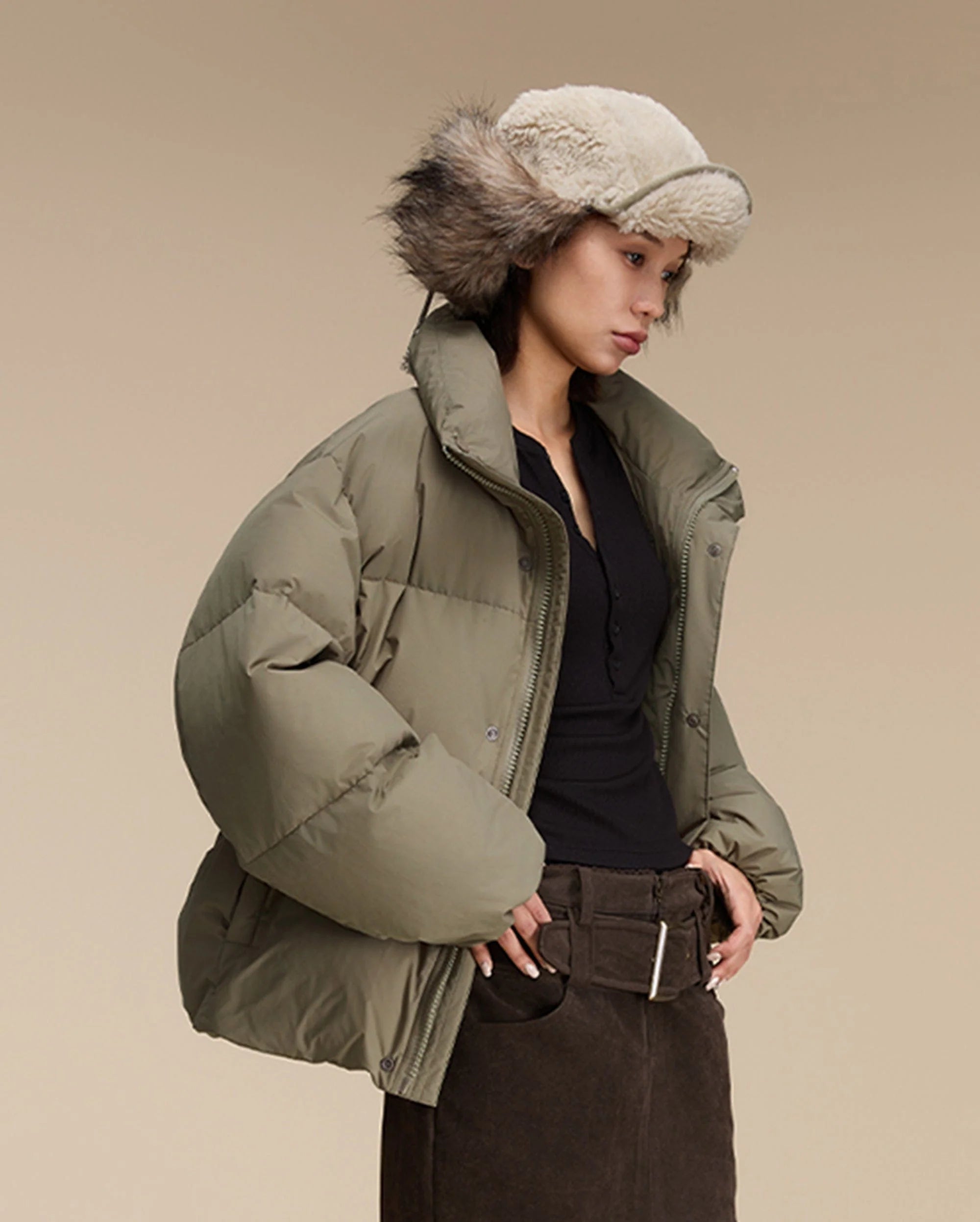 OPICLOTH The Fuzzy Trapper Hat
