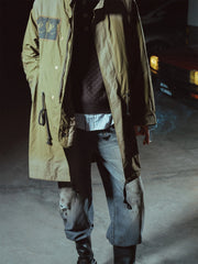 RICHILL Detachable Inner Liner Patch Parka