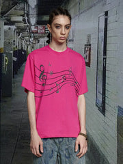 DND4DES Diamonds Music Note T-Shirt
