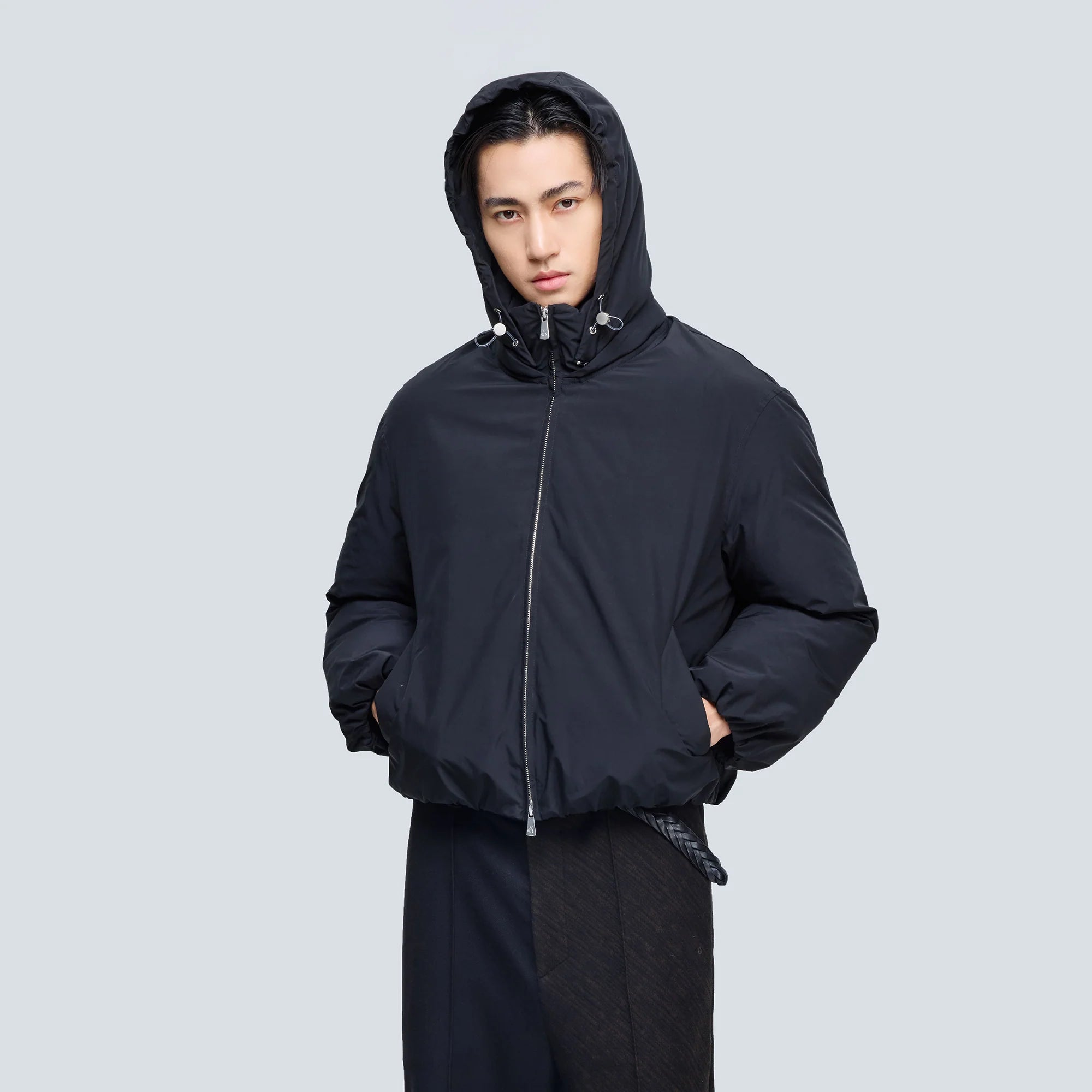 ALVNG AR ANTS Classic Detachable Hood Puffer Jacket