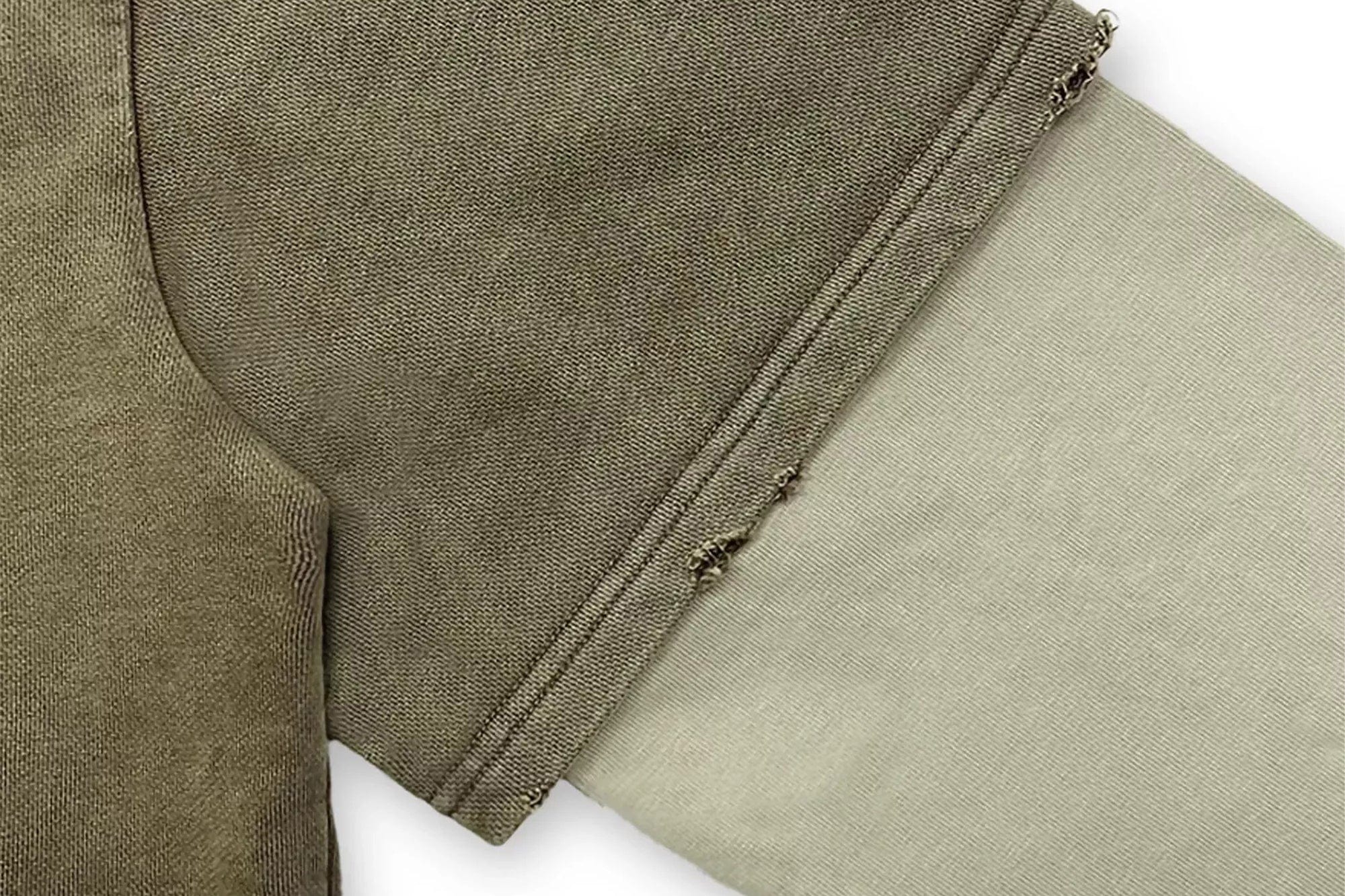 TECNINEGROUP No.09 Distressed Layered Long-Sleeve Tee