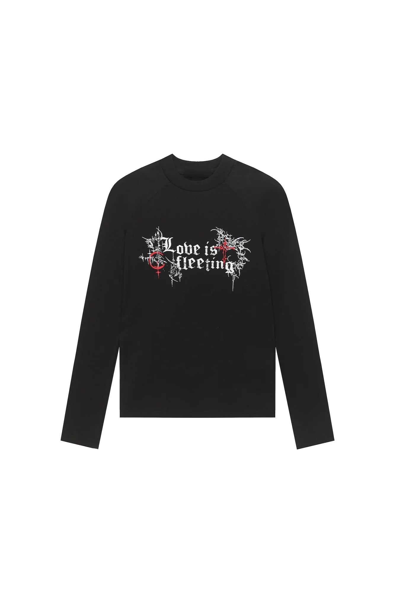 CLP Gothic Graphic Fitted Long Sleeve Tee