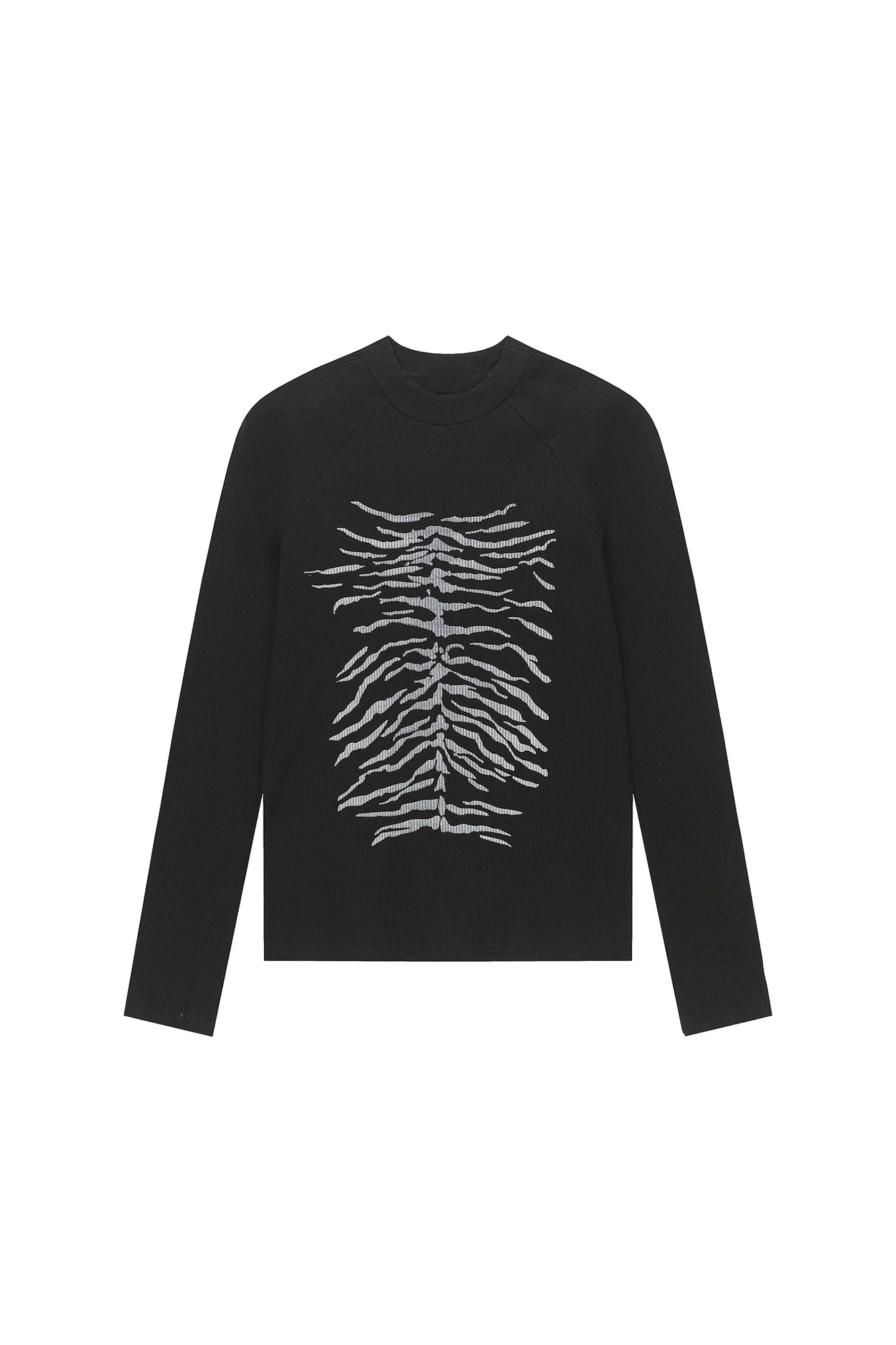 CLP Ribcage Graphic Fitted Long Sleeve Tee