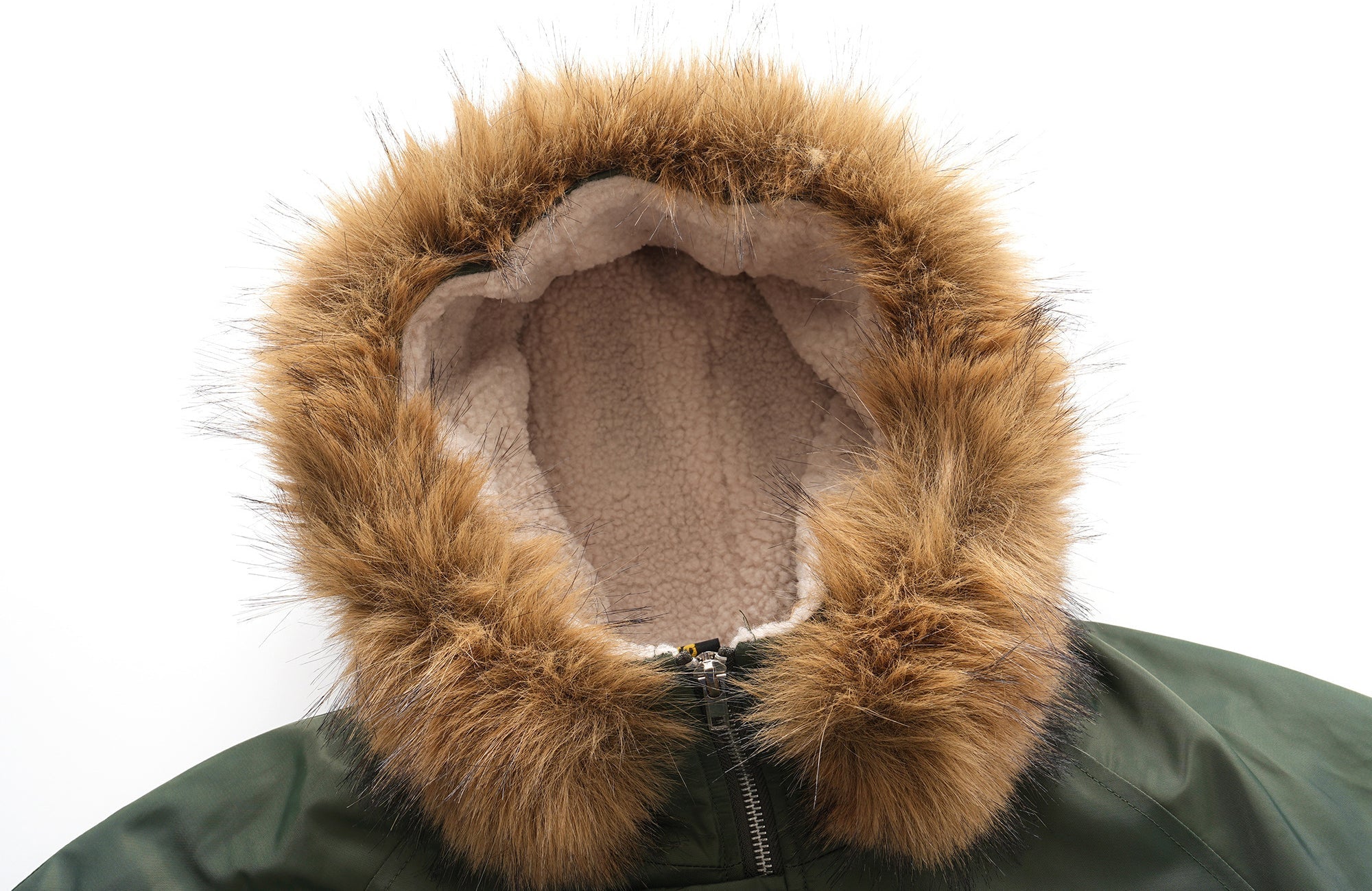 CLP Faux Fur Collar Puffer Parka