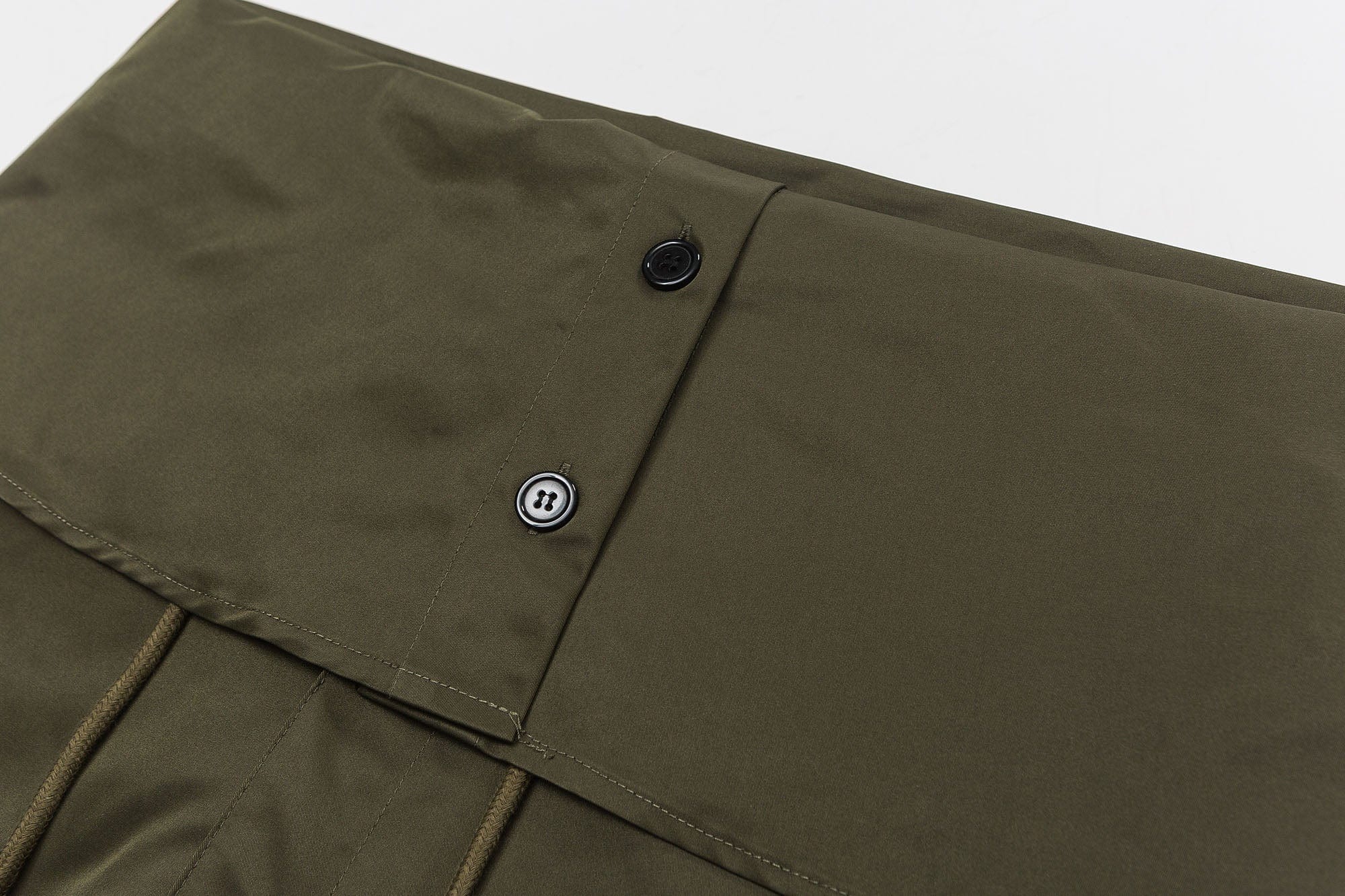 ME DA IGUAL Layered Fold-Over Straight-Leg Pants