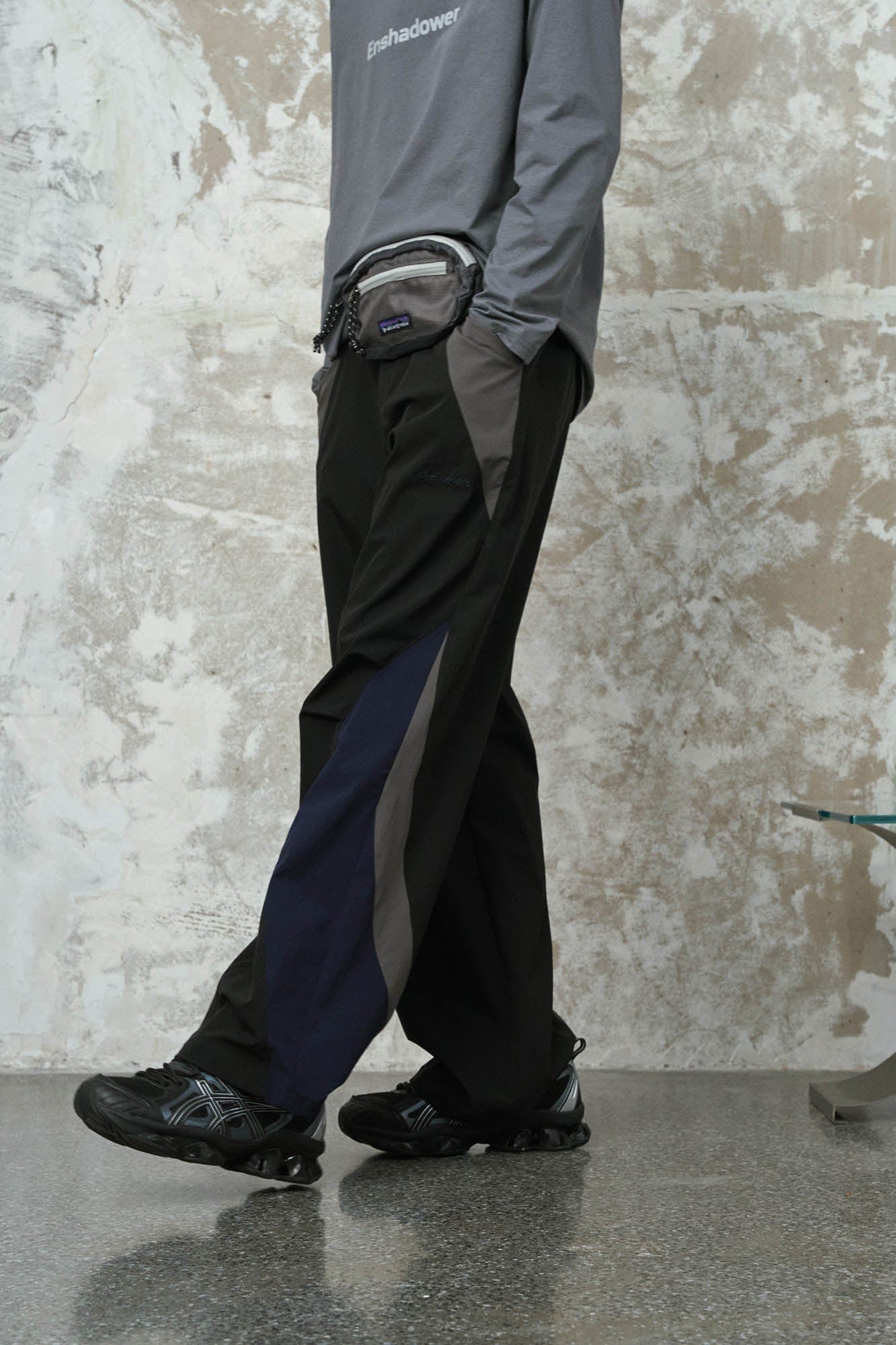 ENSHADOWER Spliced Quick Dry Straight-Leg Pants