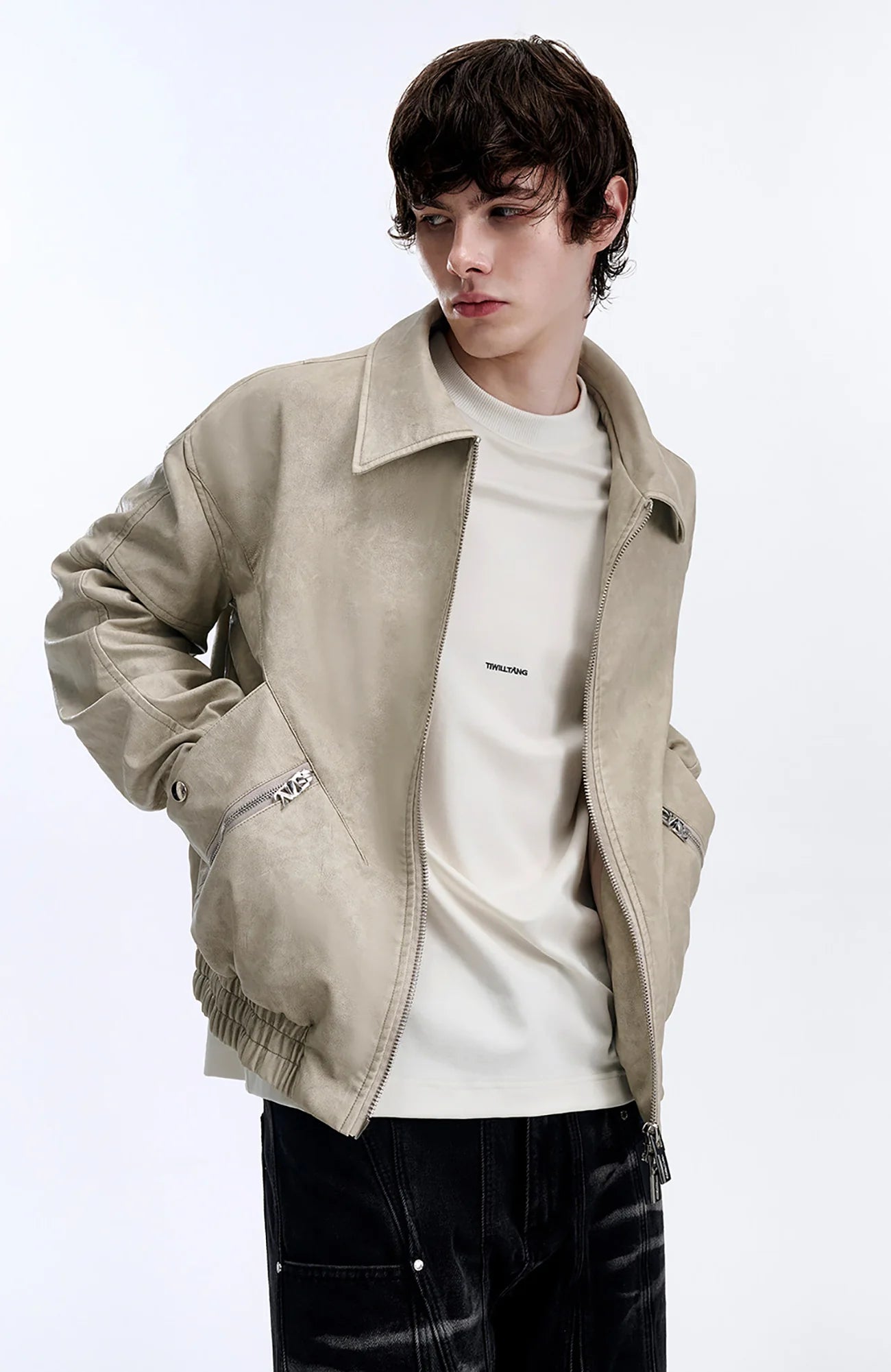 TIWILLTANG Essential Paneled Dual-Zip Jacket