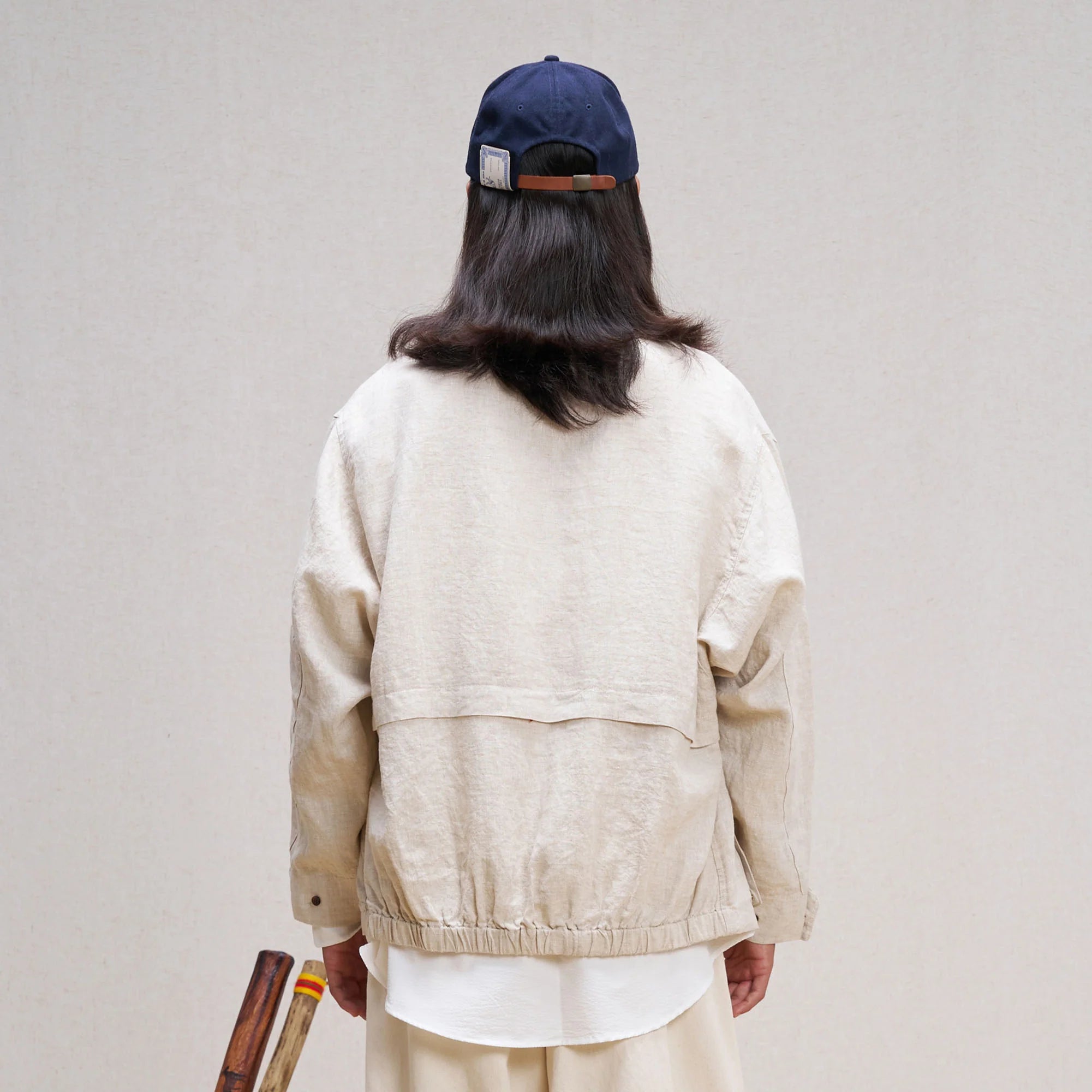 UNLIMITED MOTE Multi-Pocket Linen Shirt