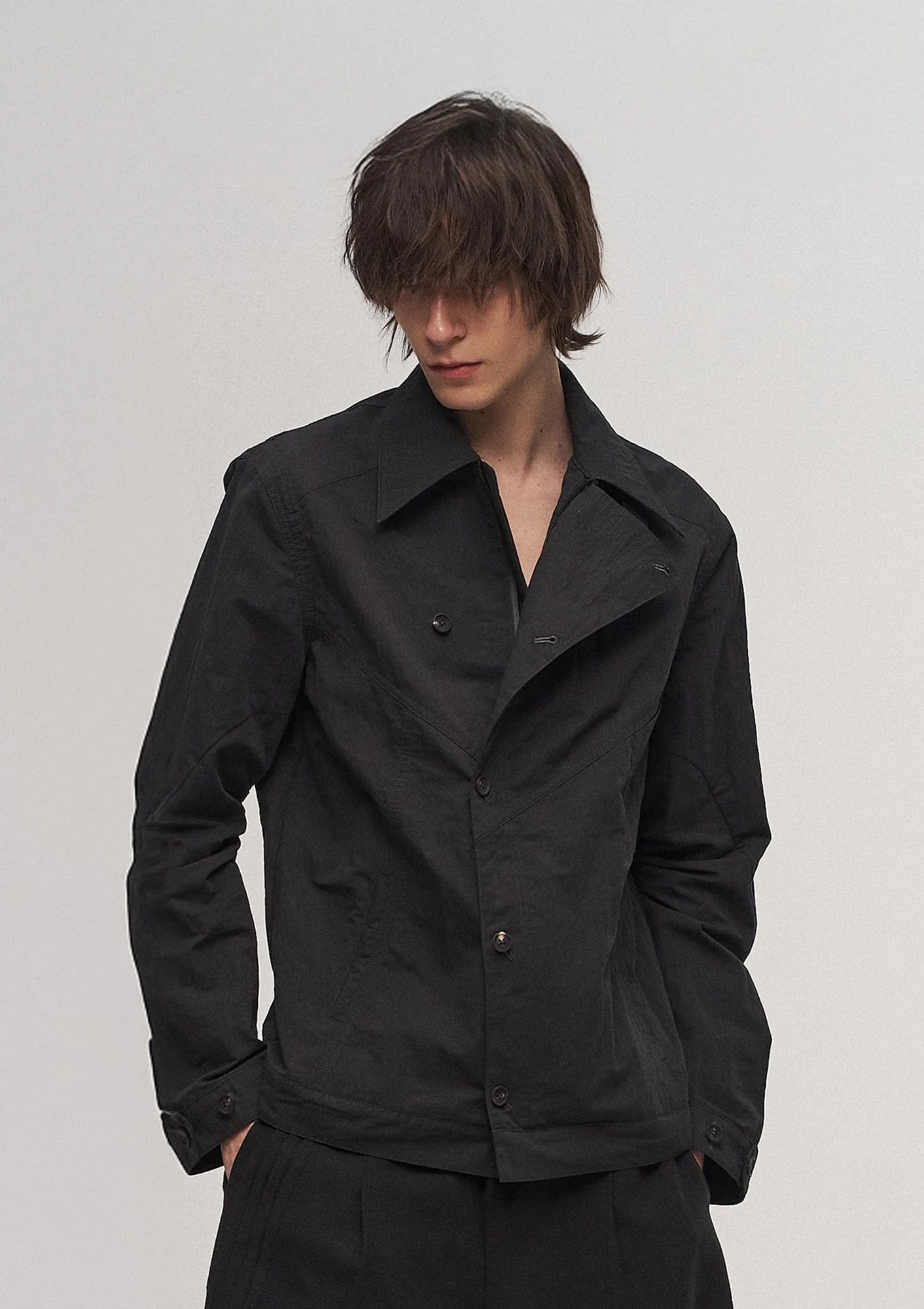 ILNya Nieternite Nifutur Panel Wrinkle Reversible Jacket