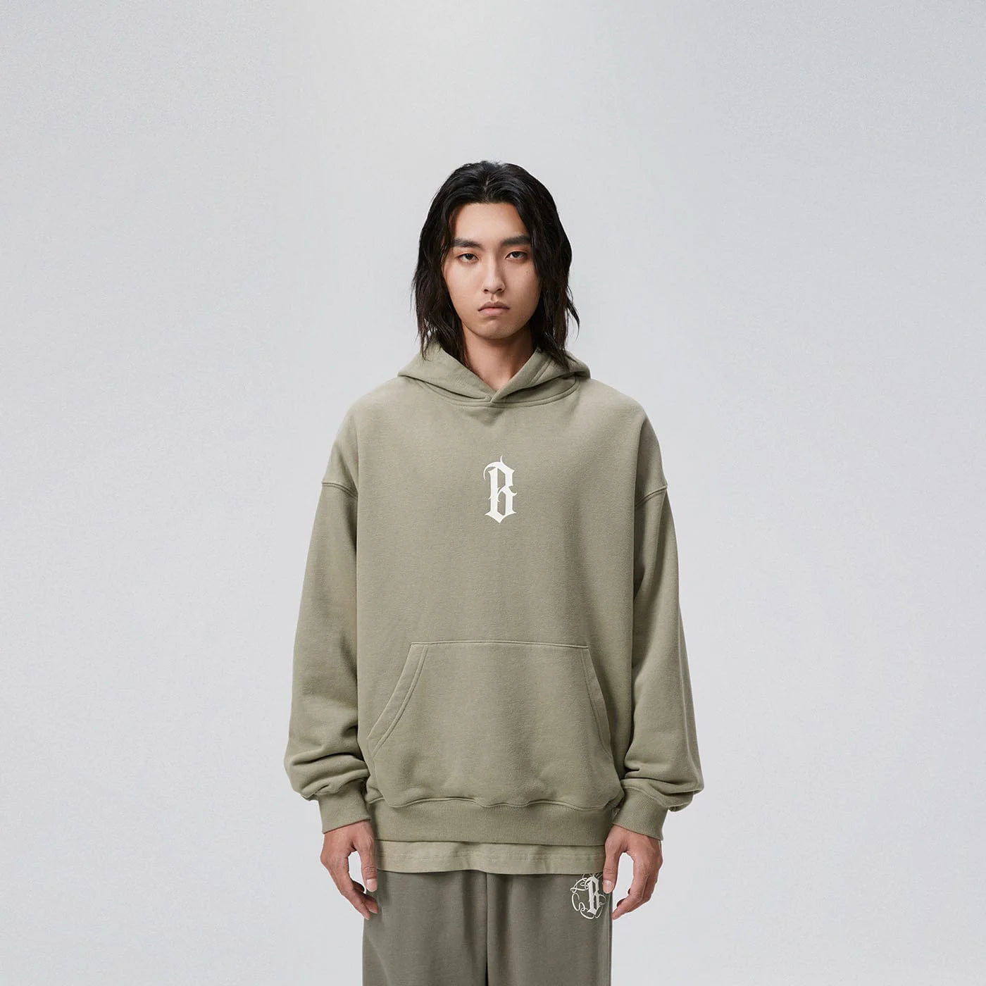 BONELESS Gothic LOGO Hoodie