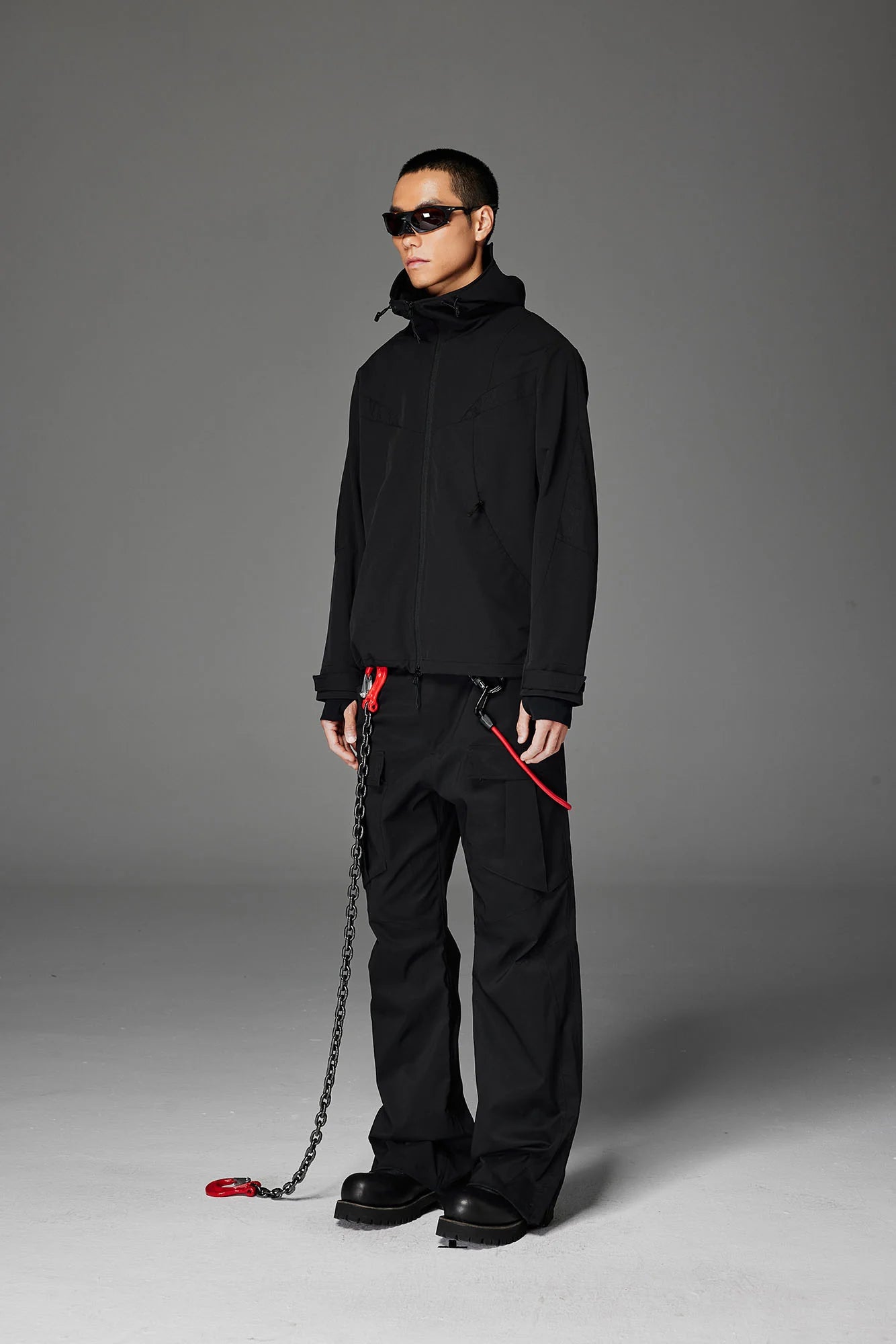 CATSSTAC Tech Structured Panel Softshell Hooded Jacket