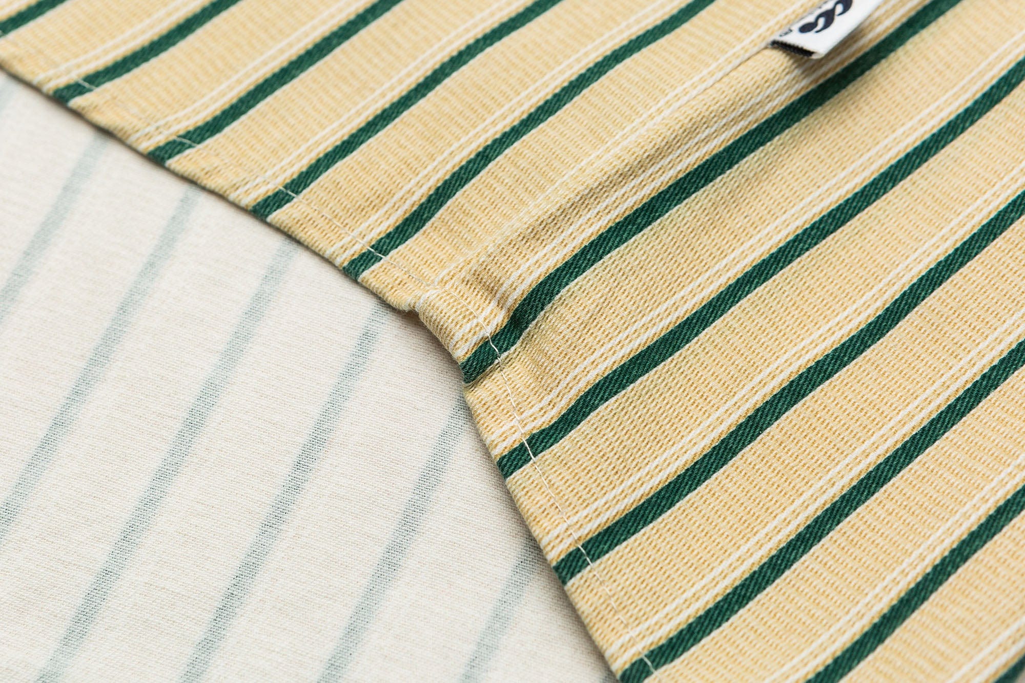 ME DA IGUAL Striped Long-Sleeve Hooded Shirt