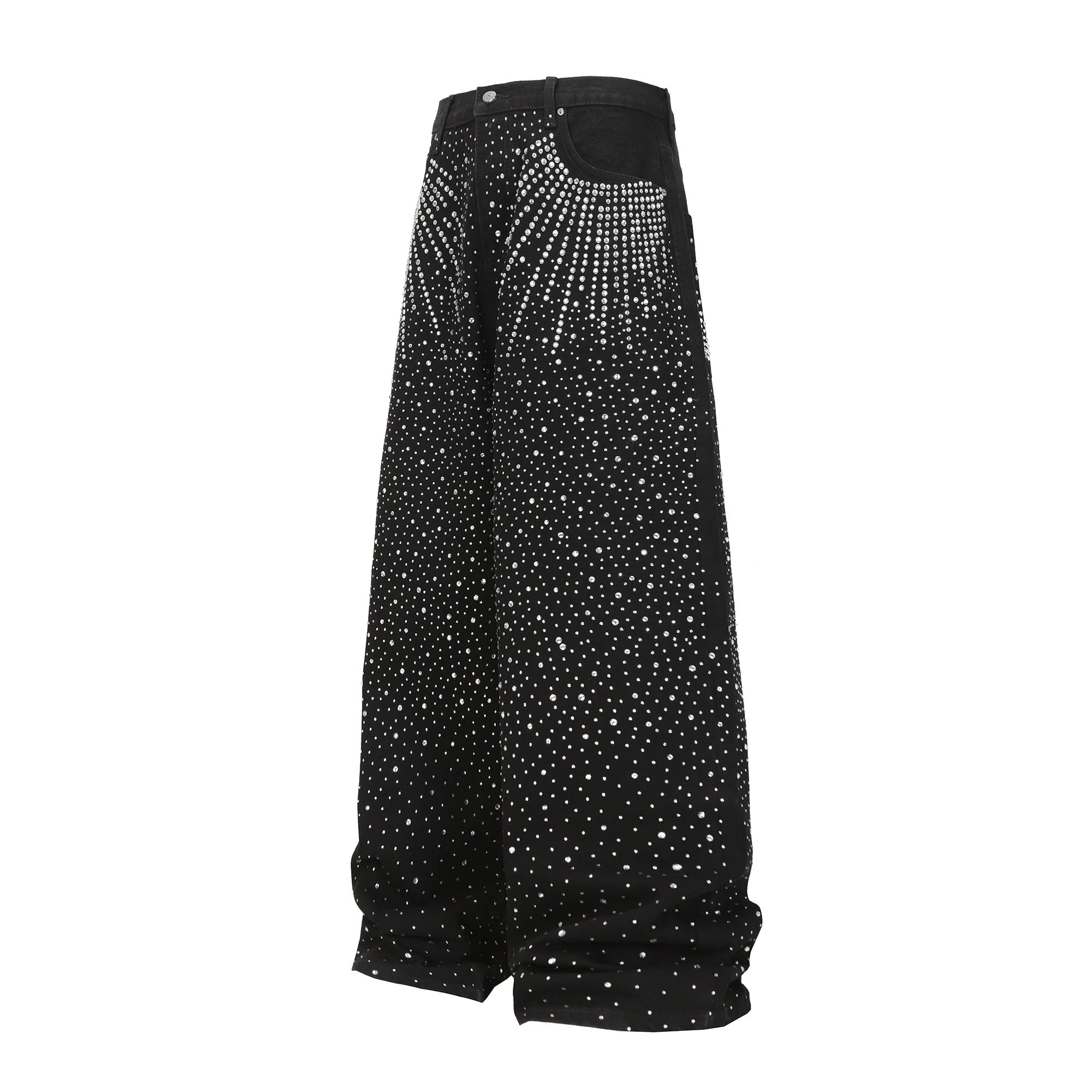 CLP Starlight Diamond Wide-Leg Jeans