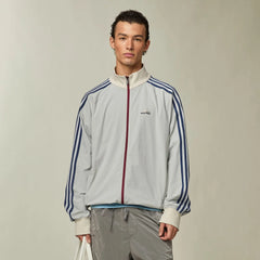 UMAMIISM Retro Striped Track Jacket