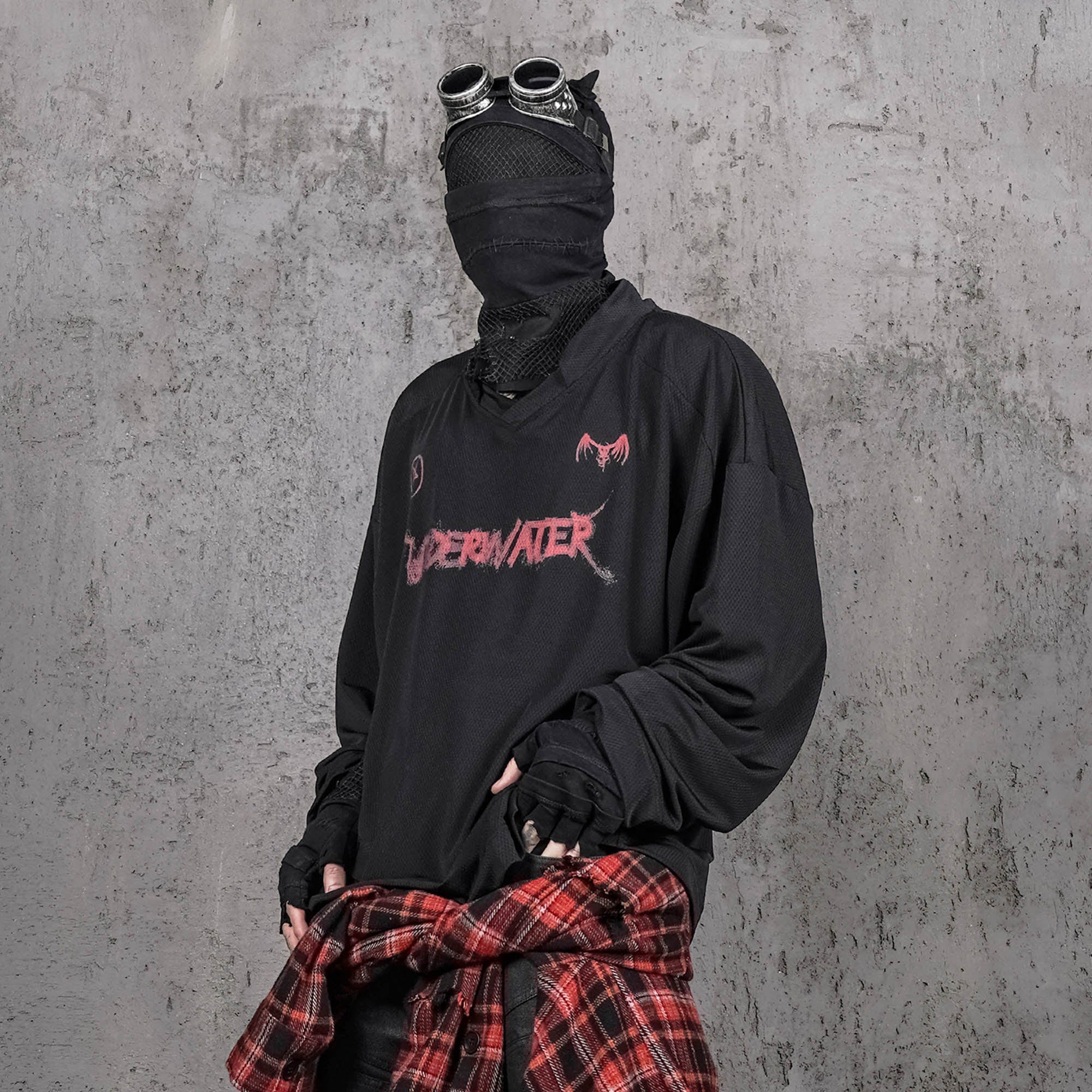 UNDERWATER Demon Squad Mesh Long-Sleeve Jersey