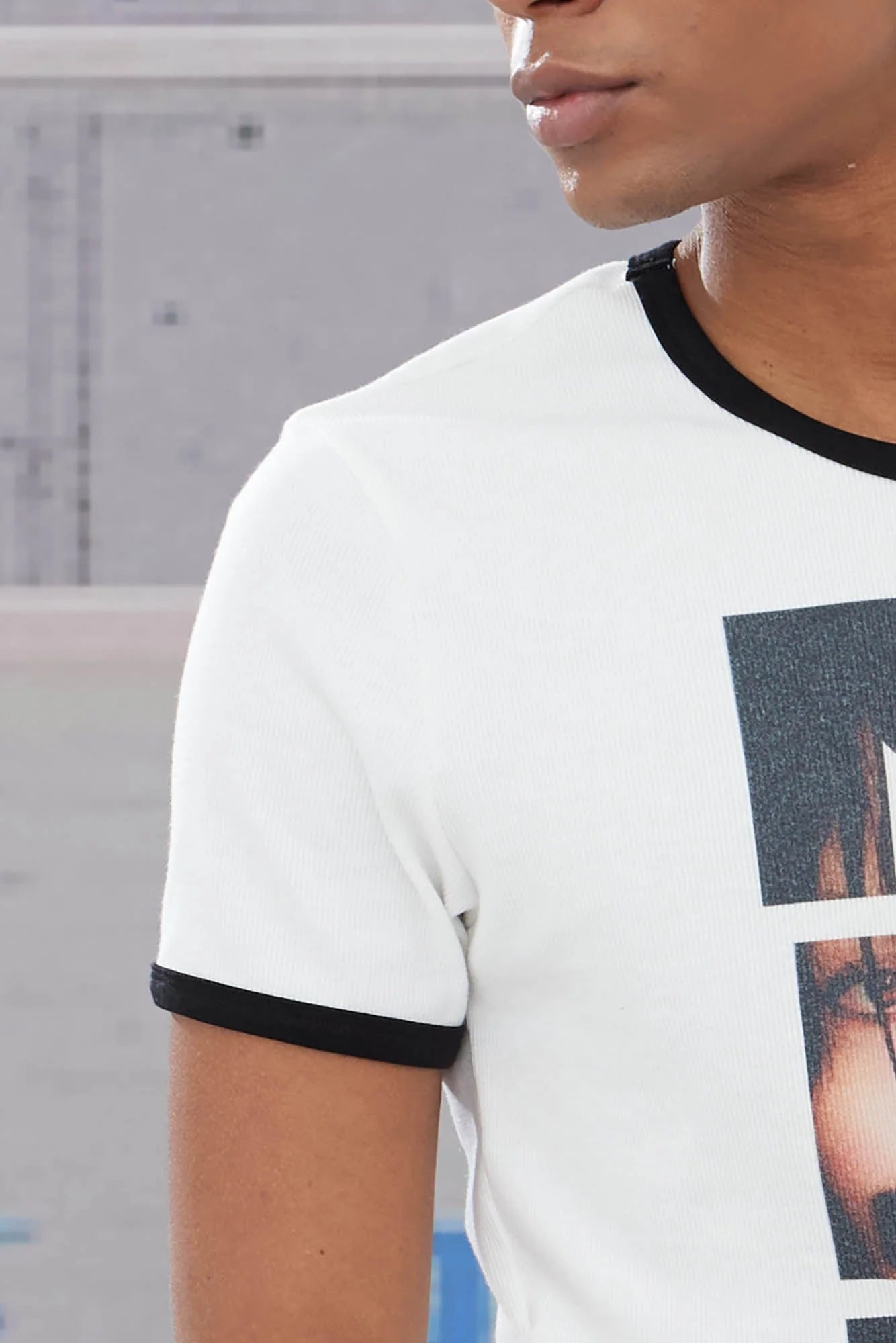 DND4DES Portrait Nerd Graphics Trim T-Shirt