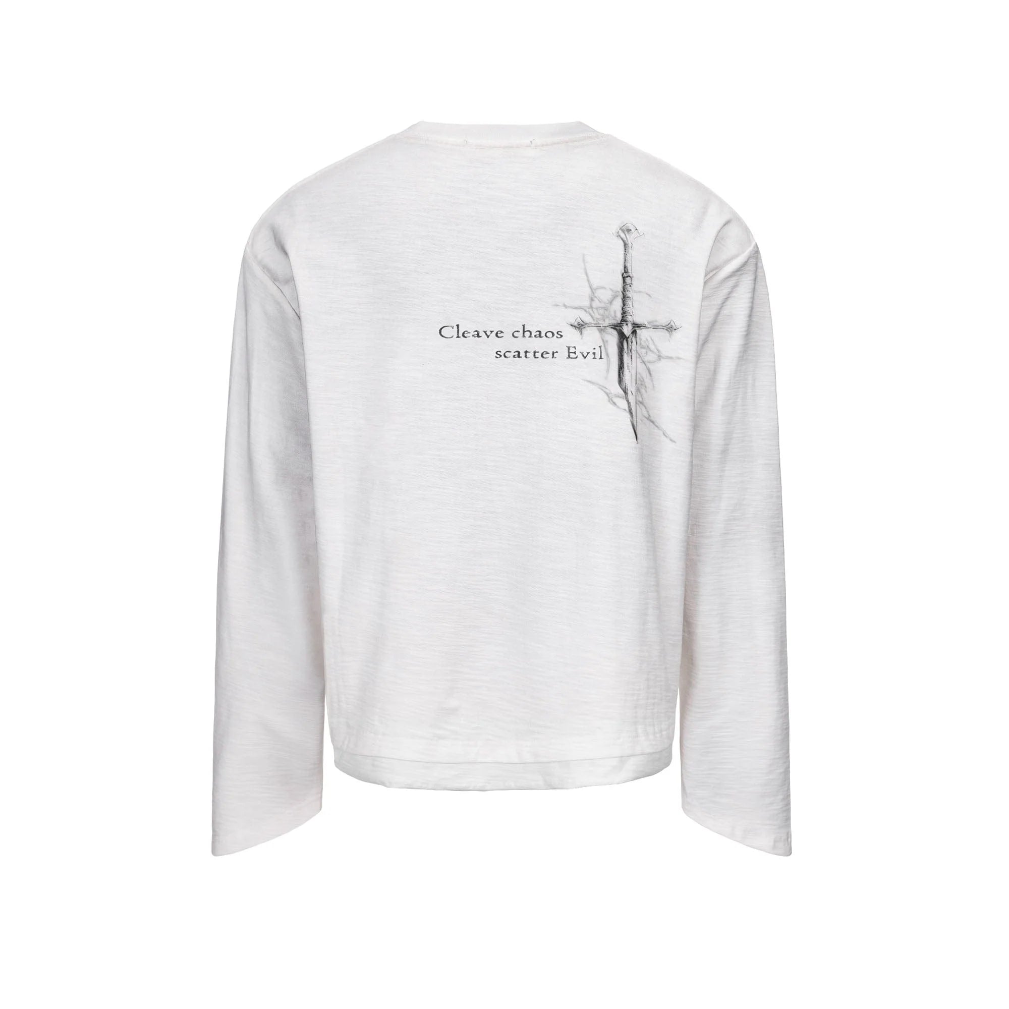 ESAIAS Excalibur Graphic Tapered Cuff Long-Sleeve Tee