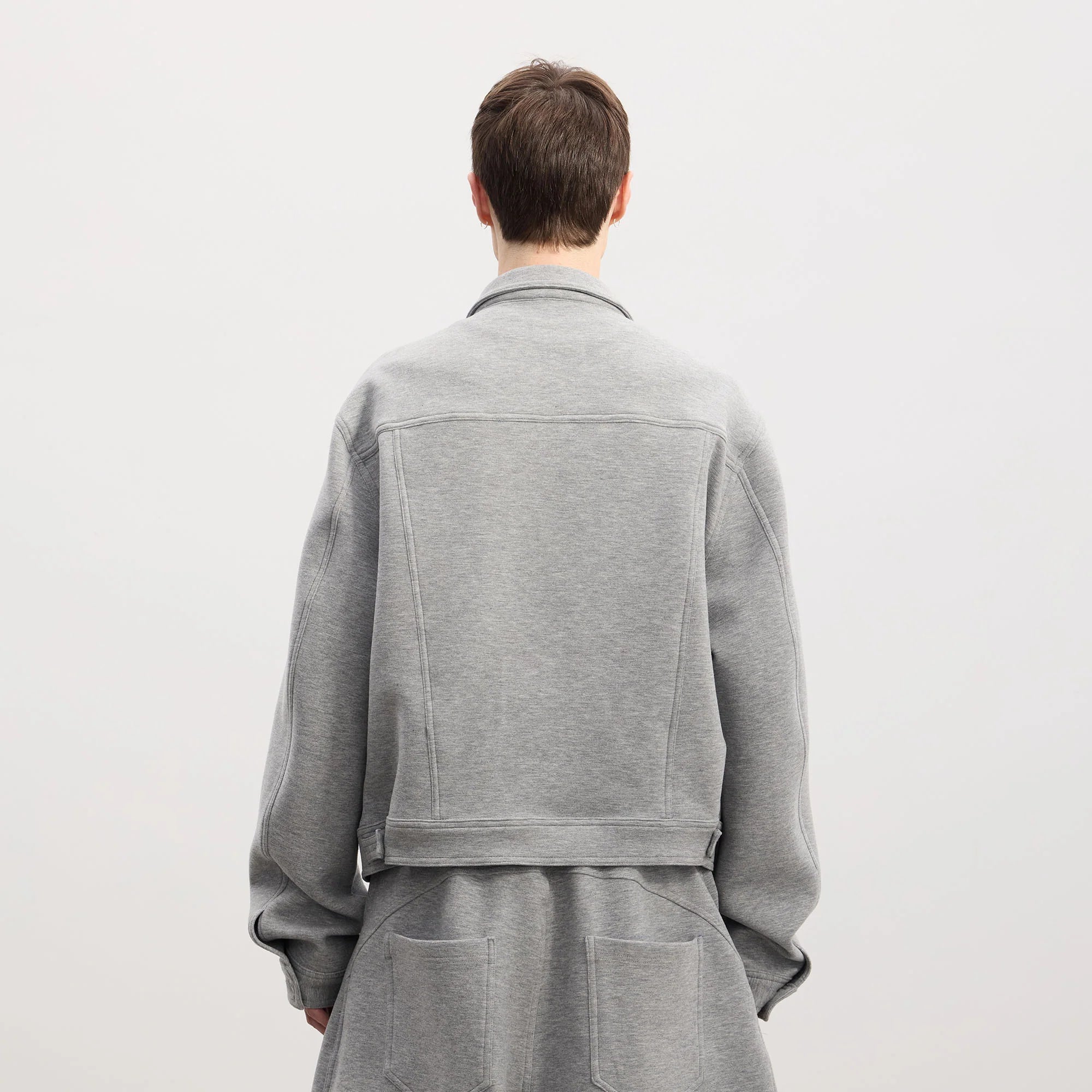 DND4DES Wool-Blend Button-Up Utility Jacket