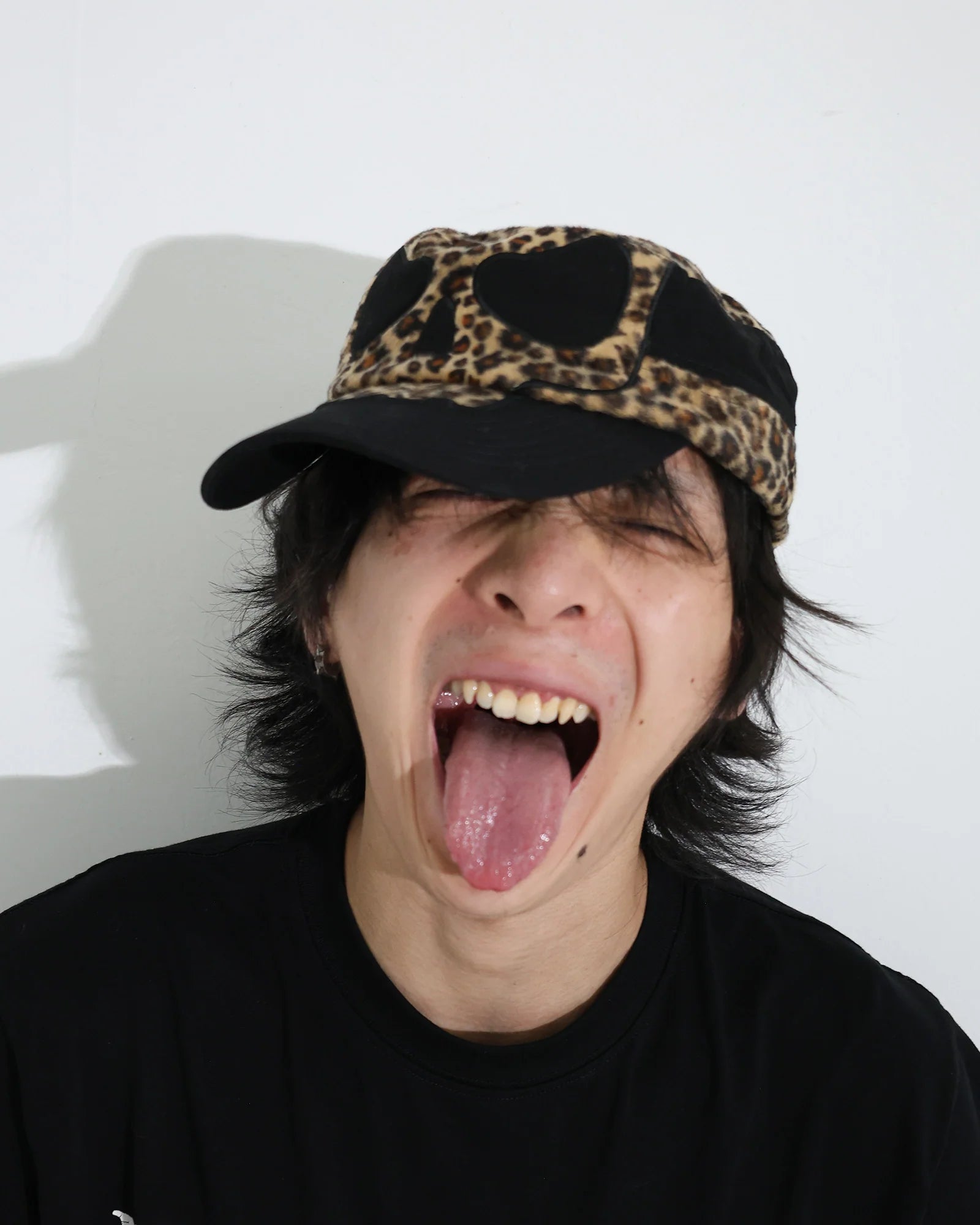 PCCVISION Leopard Skull Patchwork Field Cap