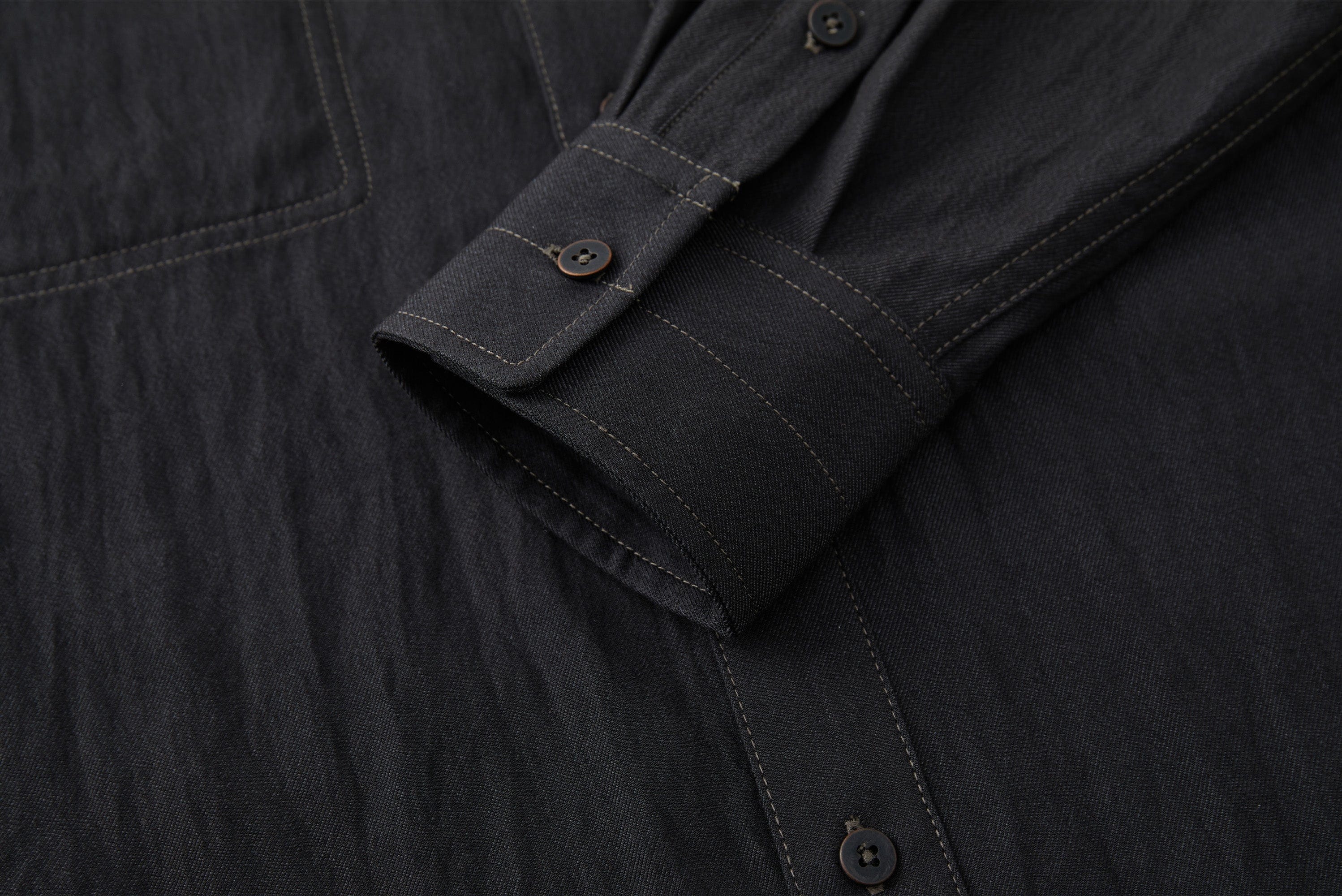 OPICLOTH Minimal Stitch Tencel-Blend Shirt