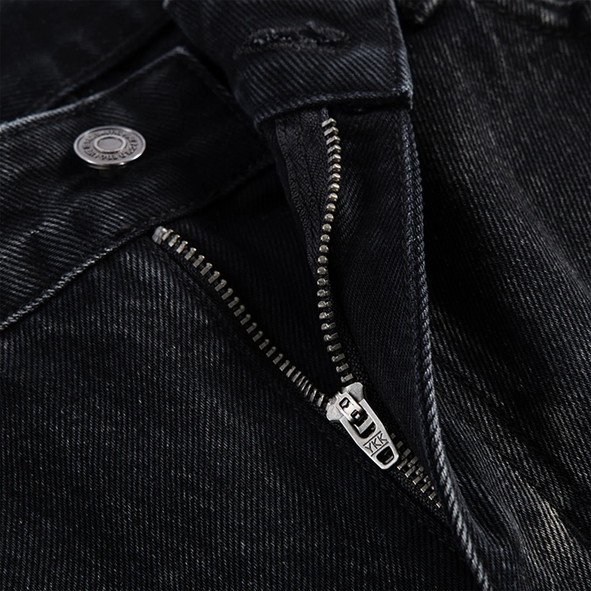 F2CE Washed Deconstructed Oversized Denim Cargo Pants