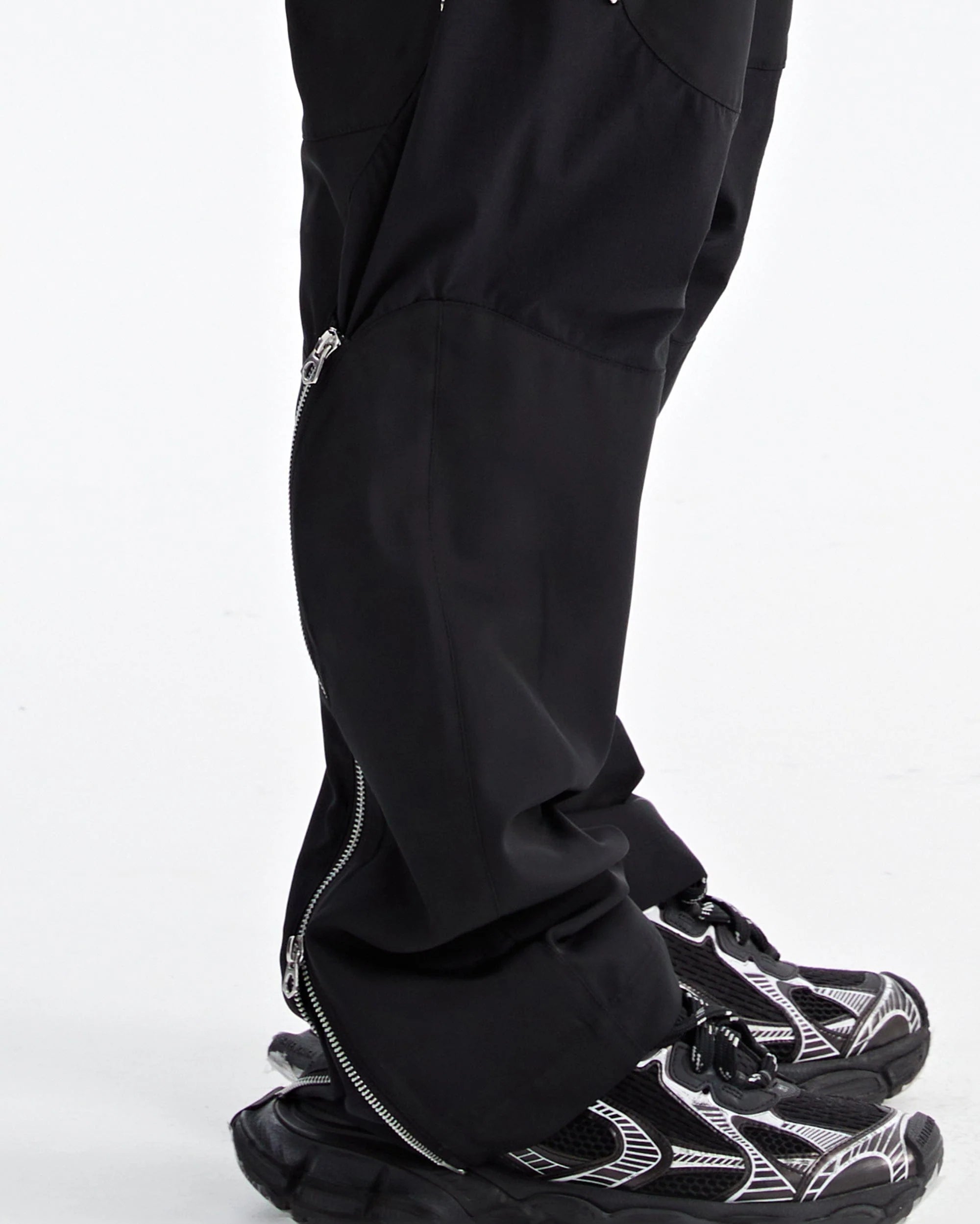 ORGANIC EMOTION Splash-Proof Zippered Paratrooper Pants